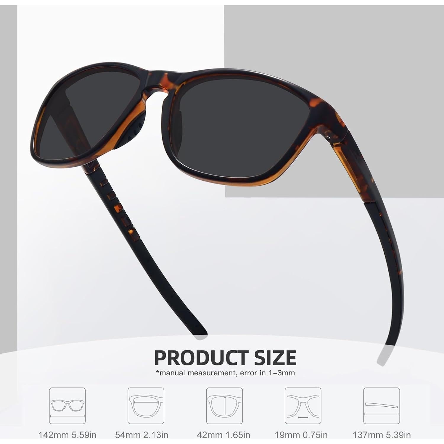 Gafas de sol deportivas MEETSUN polarizadas UV400 unisex