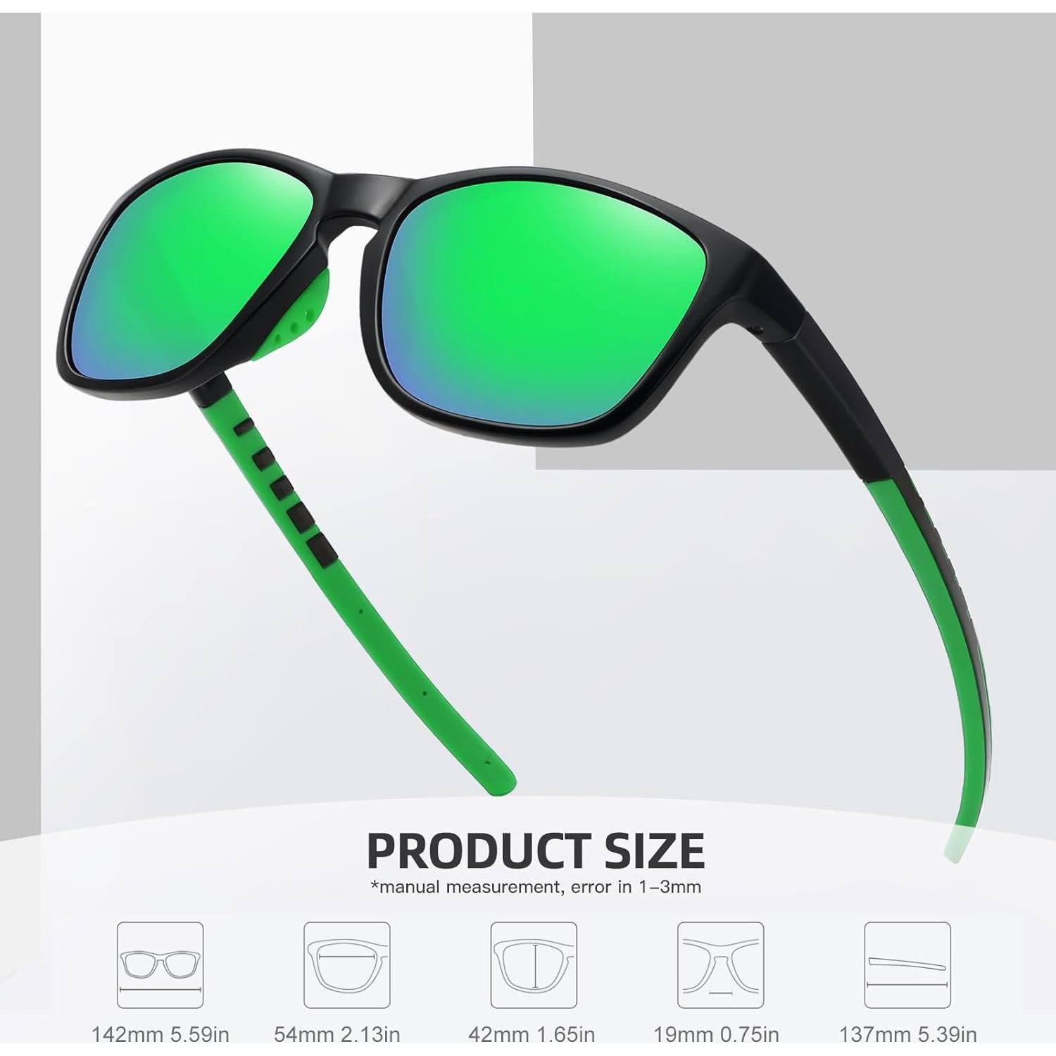 Gafas de sol polarizadas MEETSUN unisex UV400 deportivas