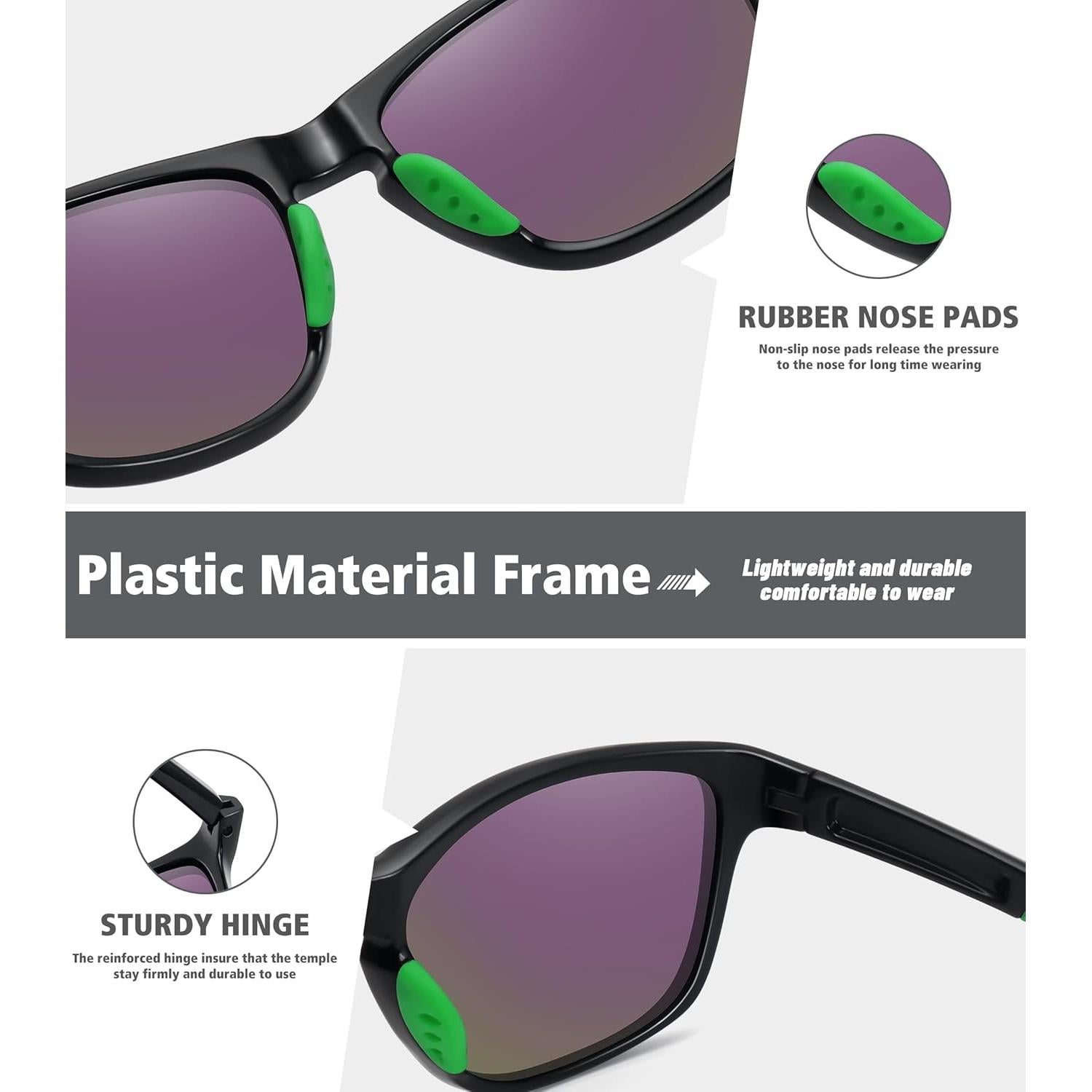 Gafas de sol polarizadas MEETSUN unisex UV400 deportivas