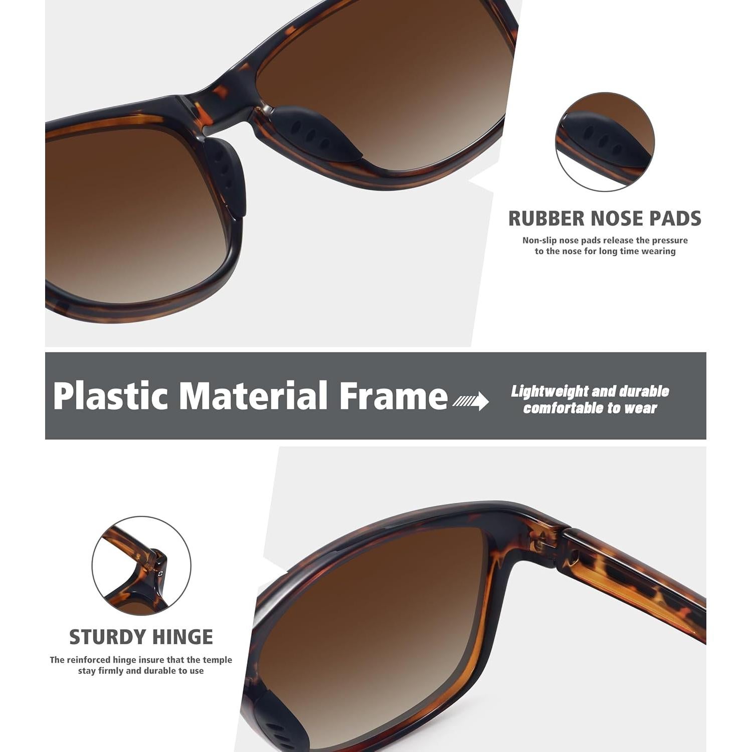 Gafas de Sol Polarizadas MEETSUN UV400 Unisex Deportivo