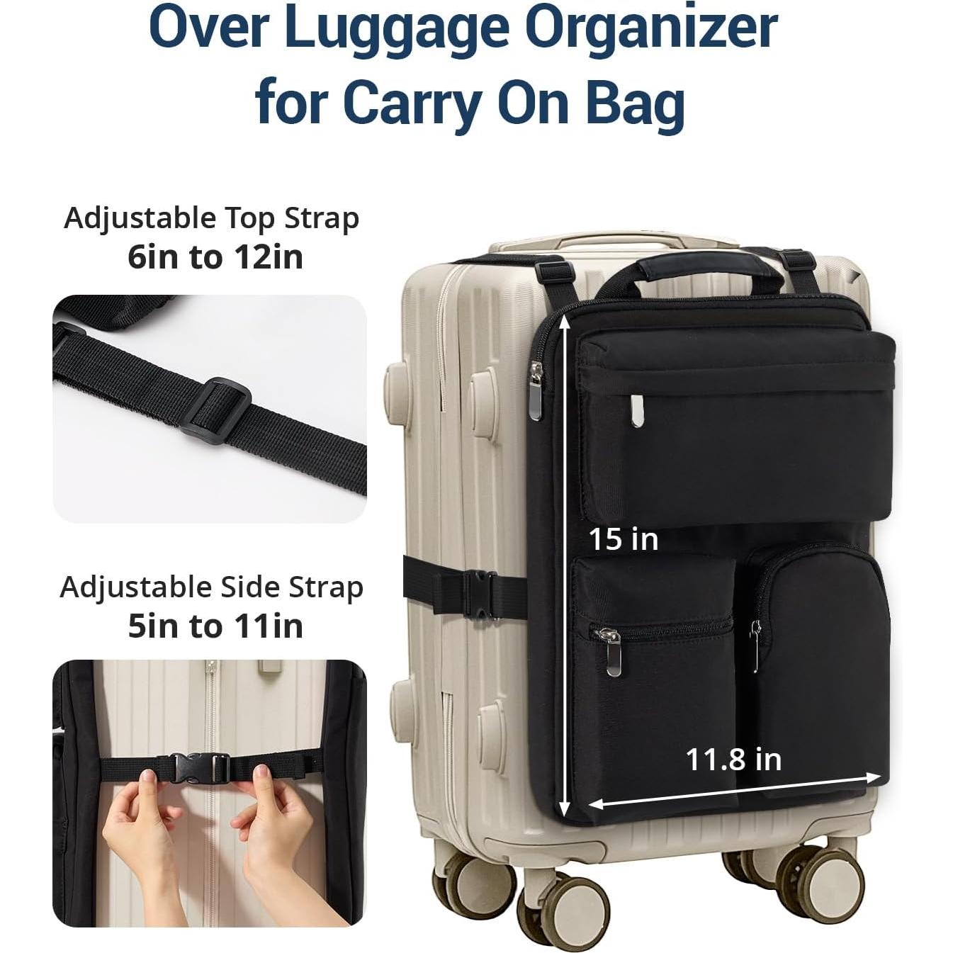 Bolsa Organizadora de Equipaje MIAOJIE para Laptop 16" Negra