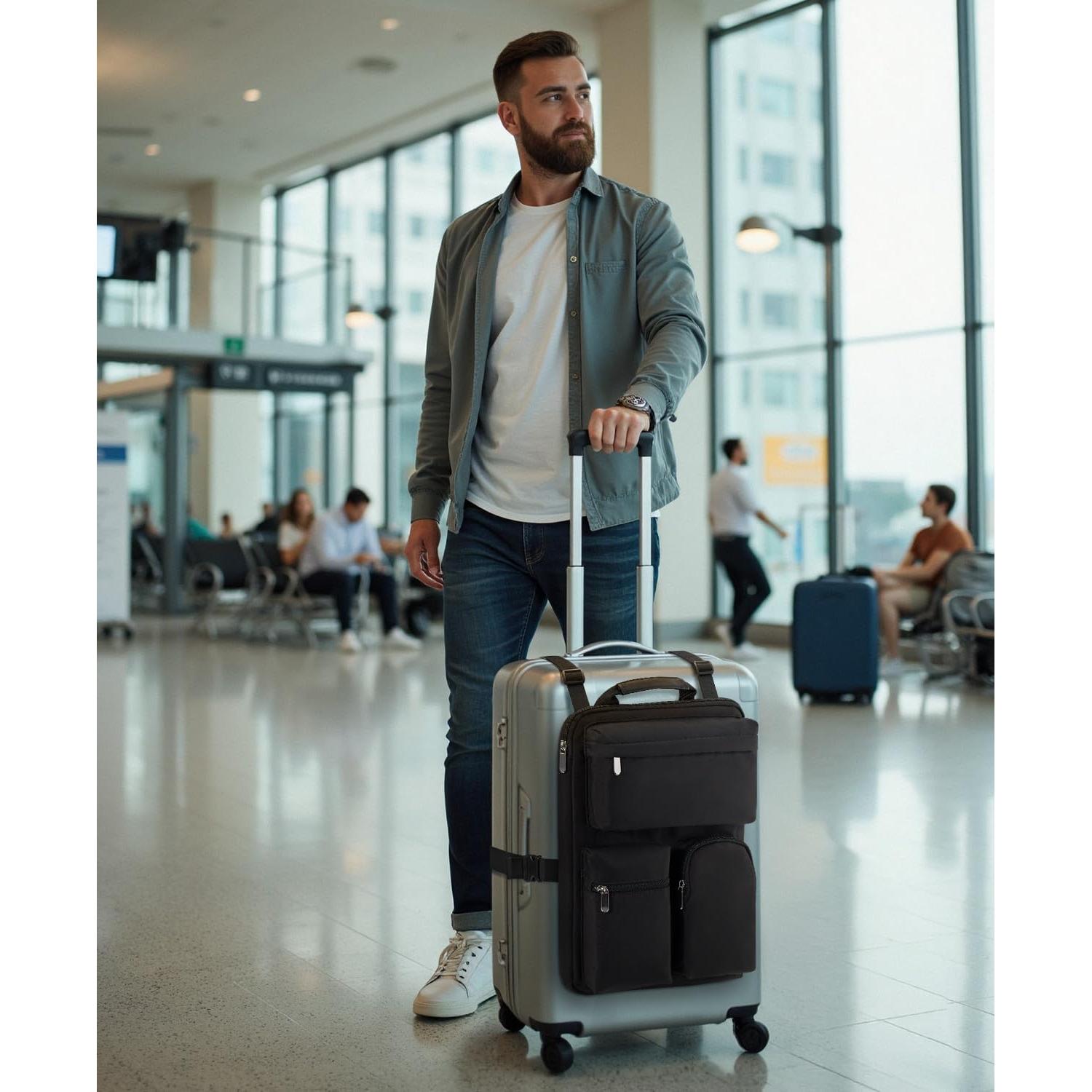 Bolsa Organizadora de Equipaje MIAOJIE para Laptop 16" Negra