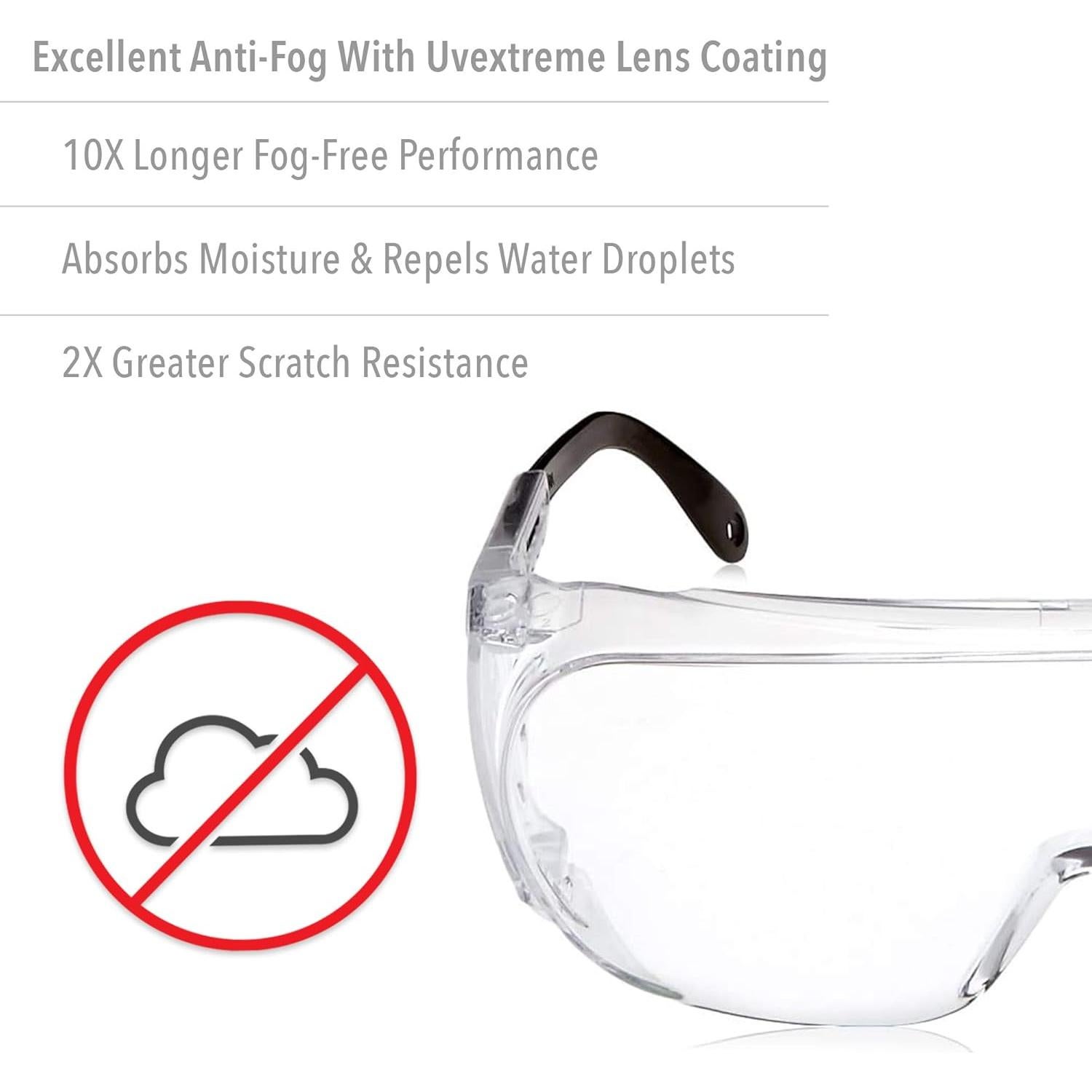 Gafas de Seguridad Uvex Ultra-Spec 2000 Lente Clara Anti-Rayas