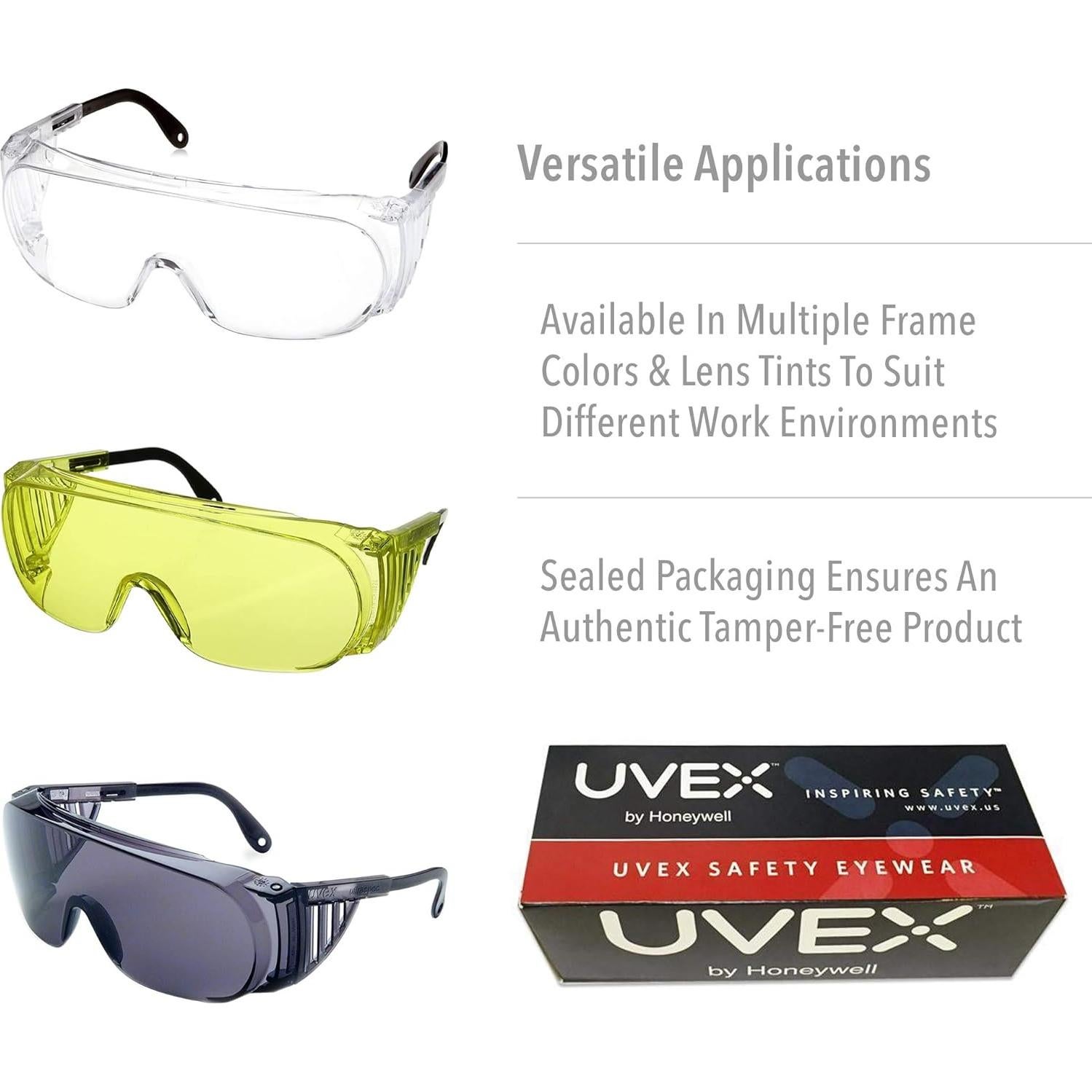 Gafas de Seguridad Uvex Ultra-Spec 2000 Lente Clara Anti-Rayas