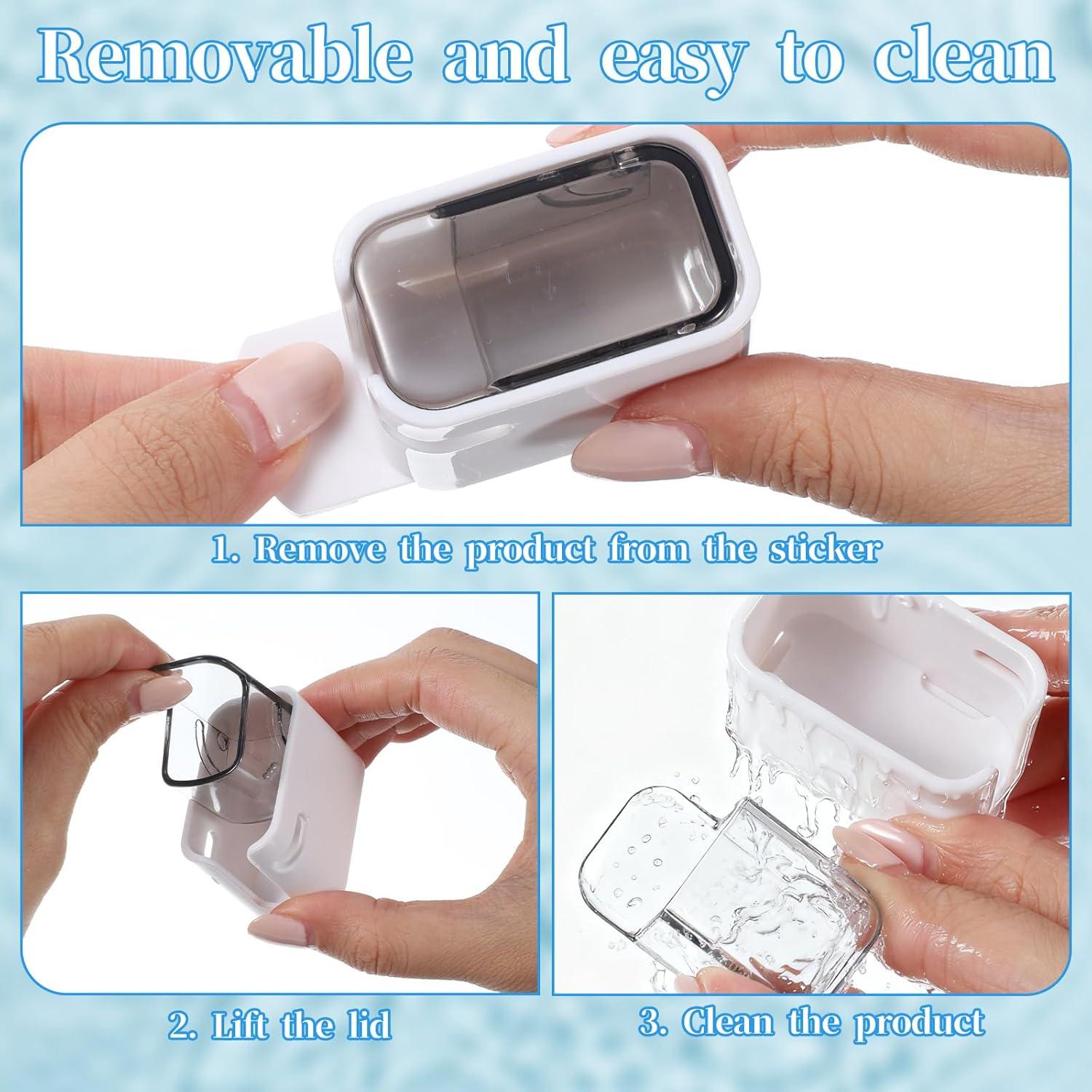 Funda Protectora de Cepillo de Dientes Eléctrico Apojgitn - 2 Piezas Gris