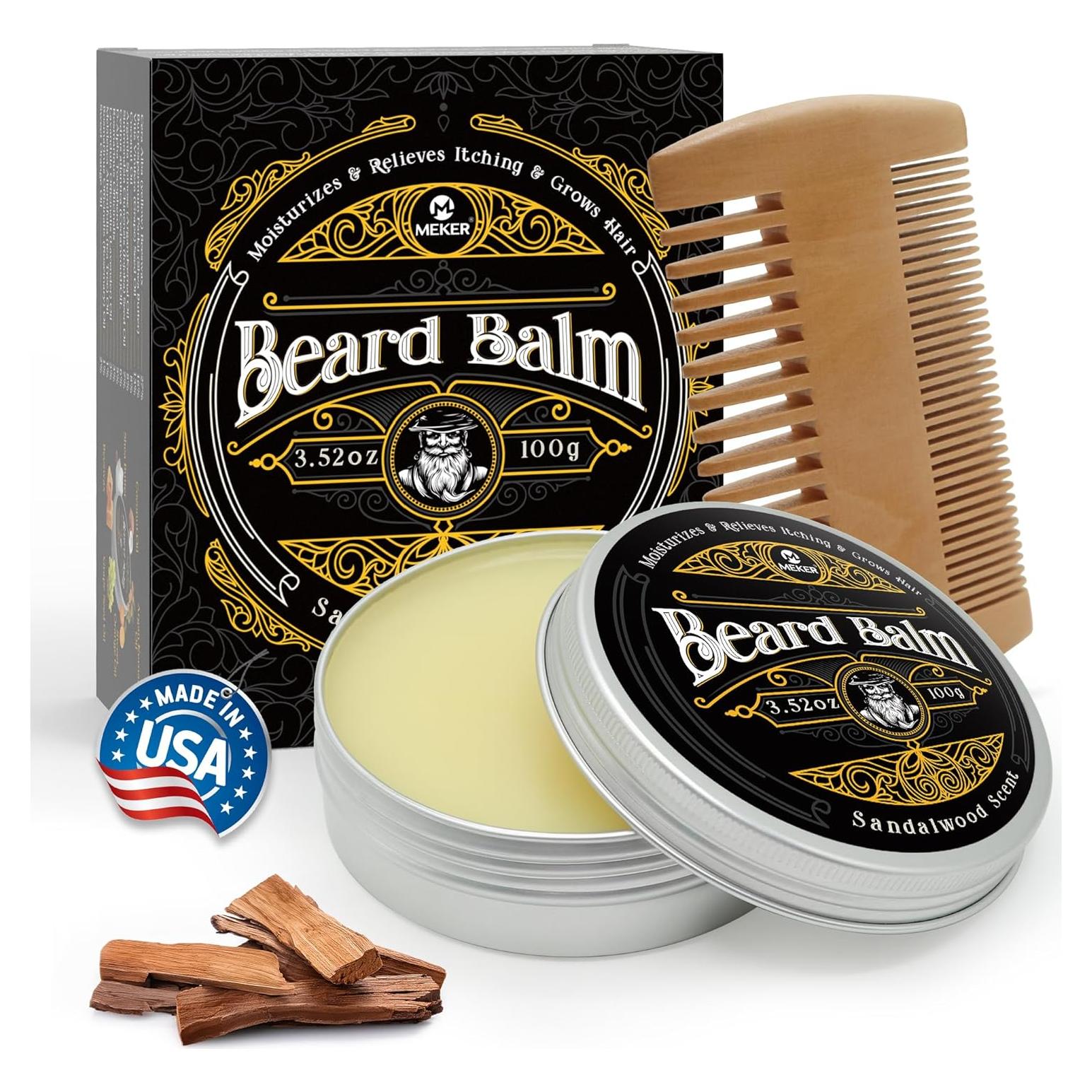 Bálsamo para Barba MEKER 99g Suavizante Antipicazón