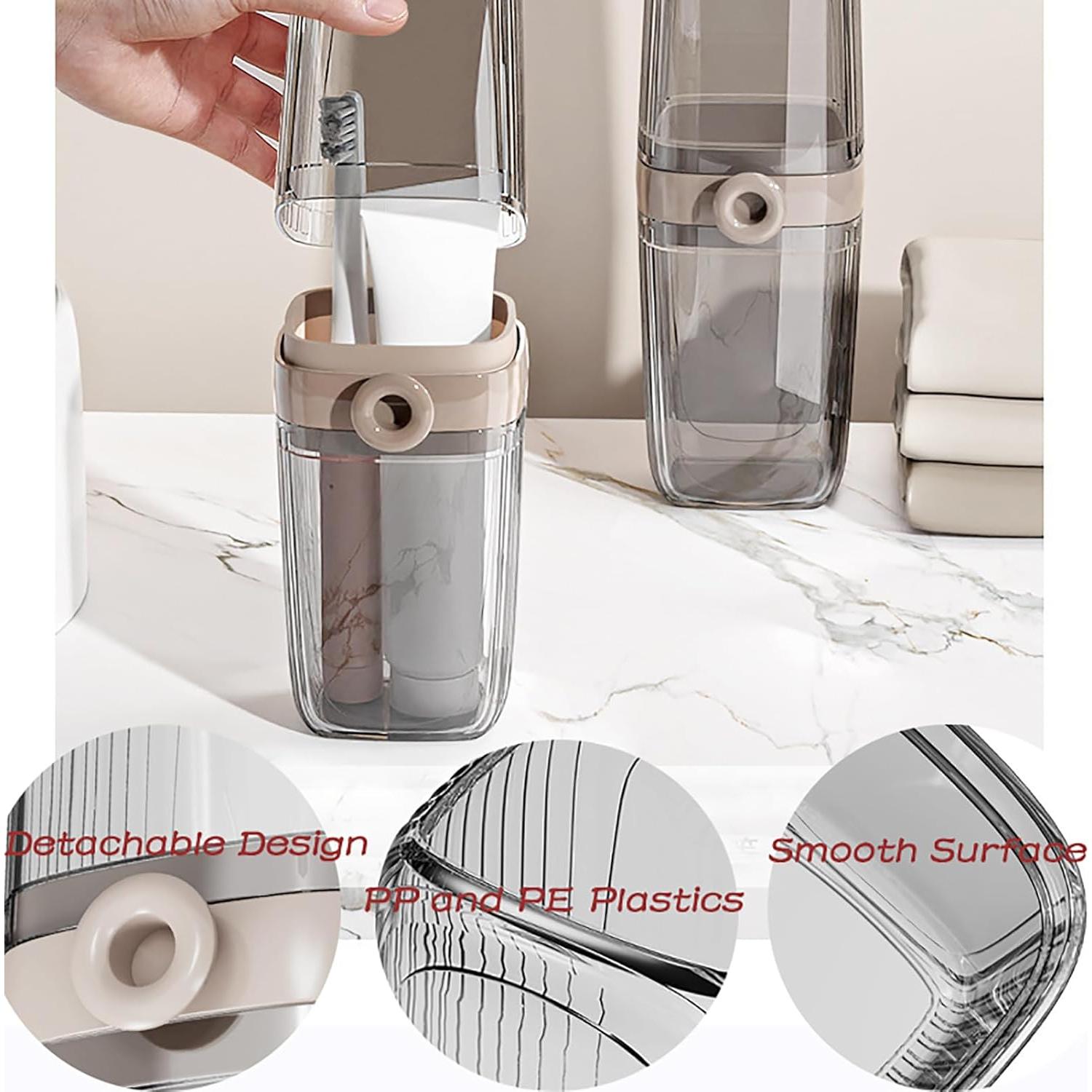 Estuches de Viaje para Jabón y Cepillo de Dientes LYCRAFTS - 4 Piezas