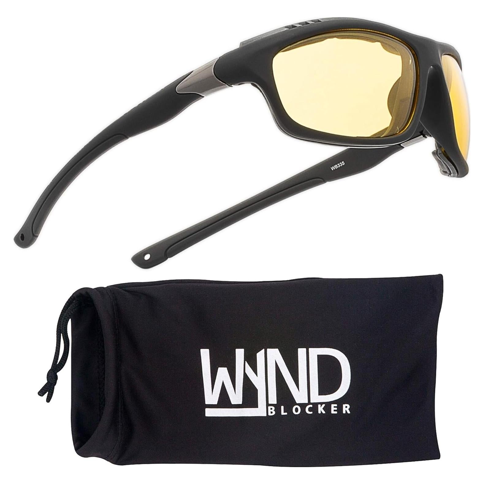 Gafas de sol WYND Blocker WB335BMYW UV400 para moto