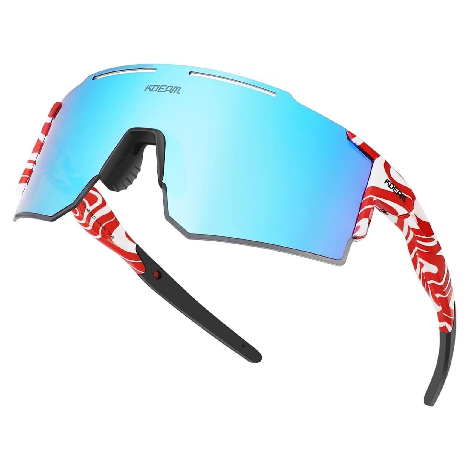 Gafas de sol deportivas ALSUZYIOT UV400 unisex ligeras