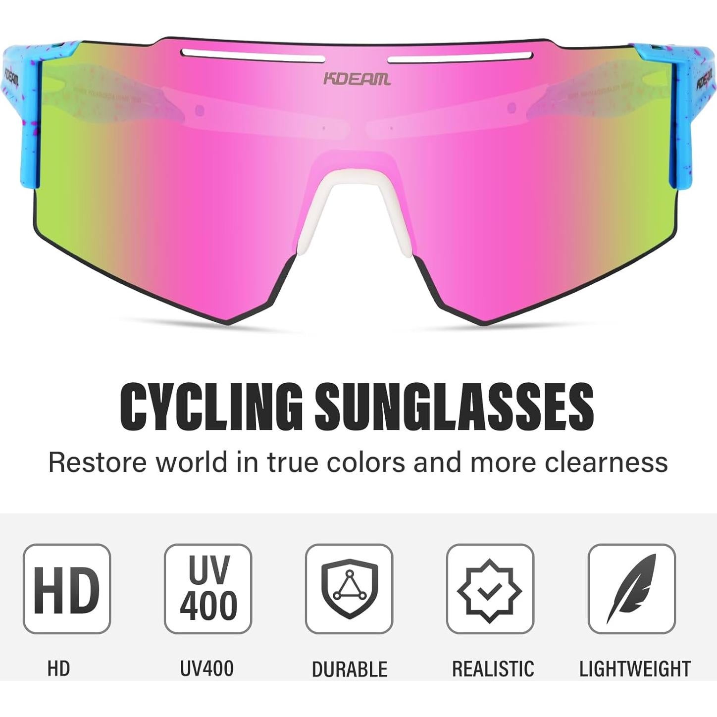 Gafas de sol deportivas ALSUZYIOT Wlcus006c7 UV400 unisex