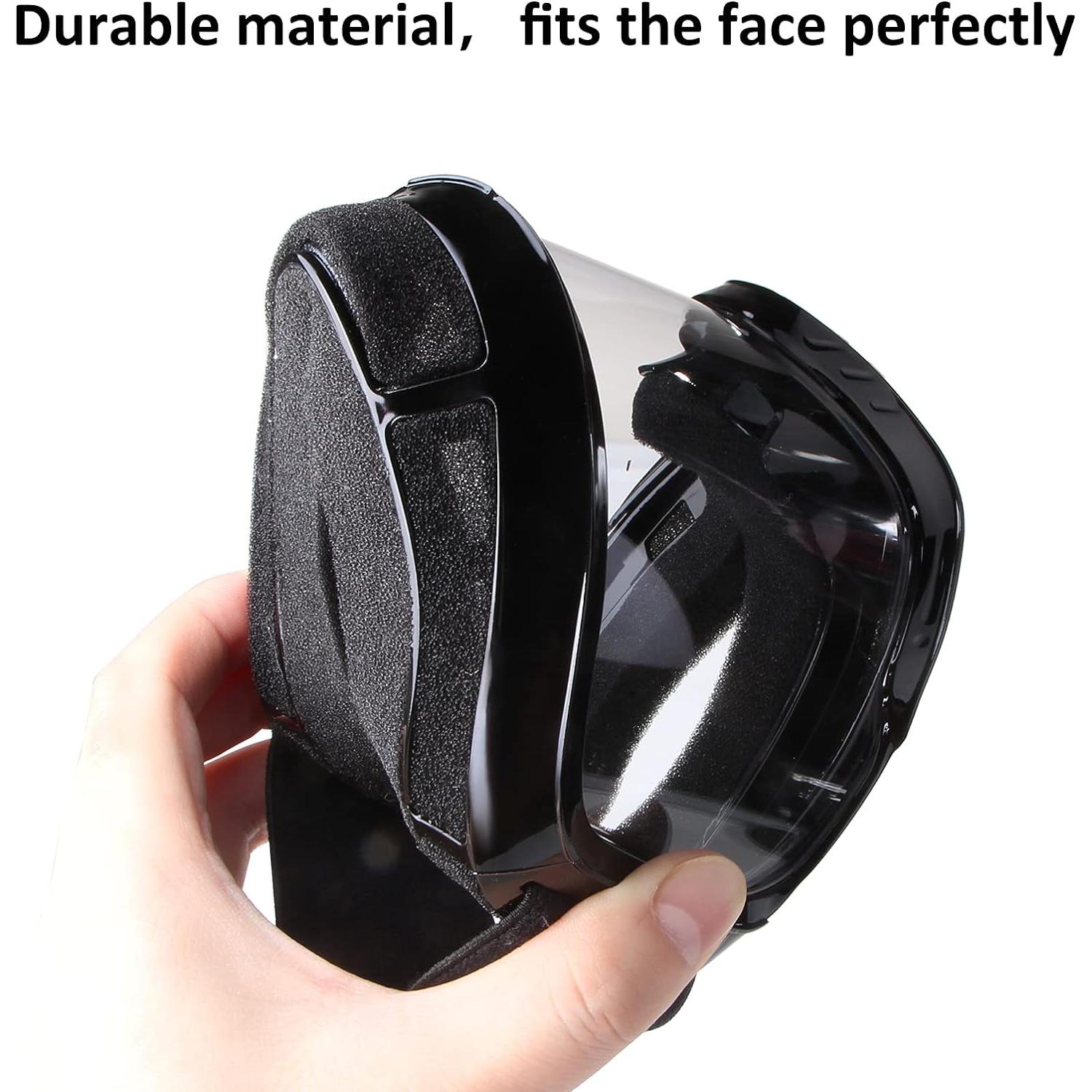 Gafas de Motocicleta LMAVAG con Lente Transparente UV400