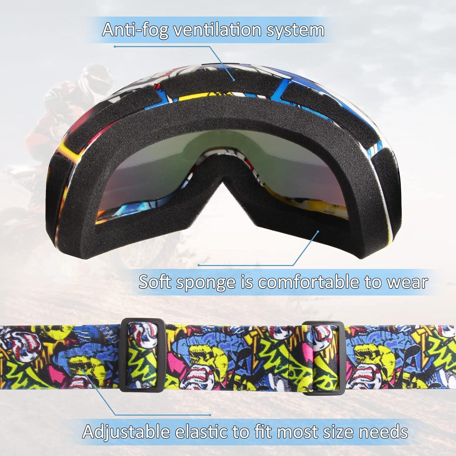 Gafas de ATV LMAVAG GLAS-YELL UV400 Antirayones
