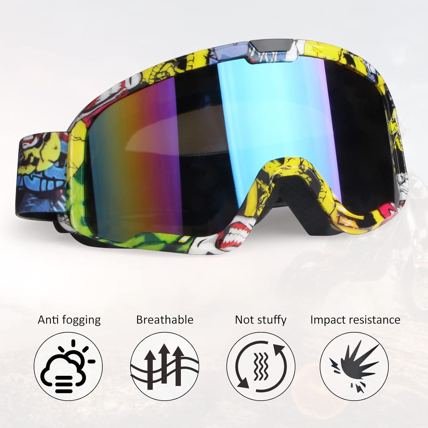 Gafas de ATV LMAVAG GLAS-YELL UV400 Antirayones
