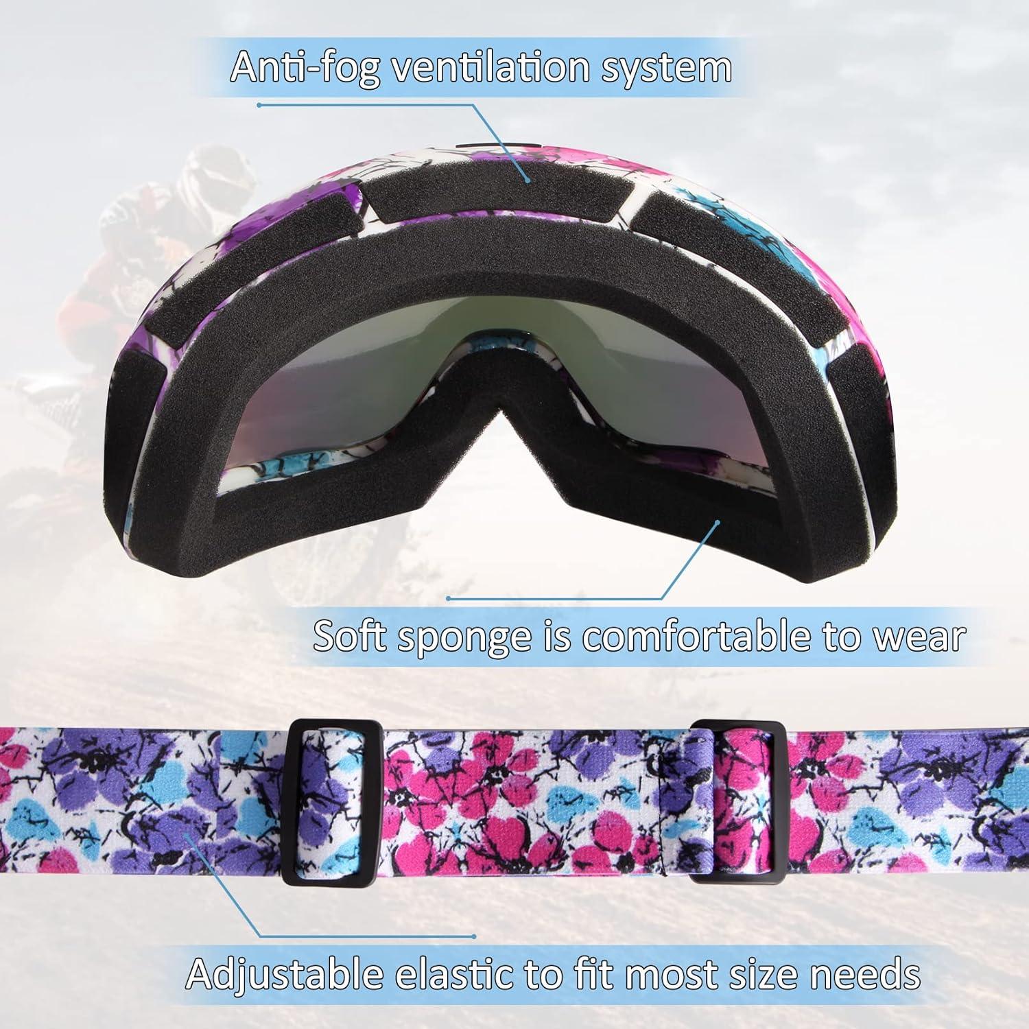 Gafas de Motocross LMAVAG GLAS-PIN UV400 Antirayaduras