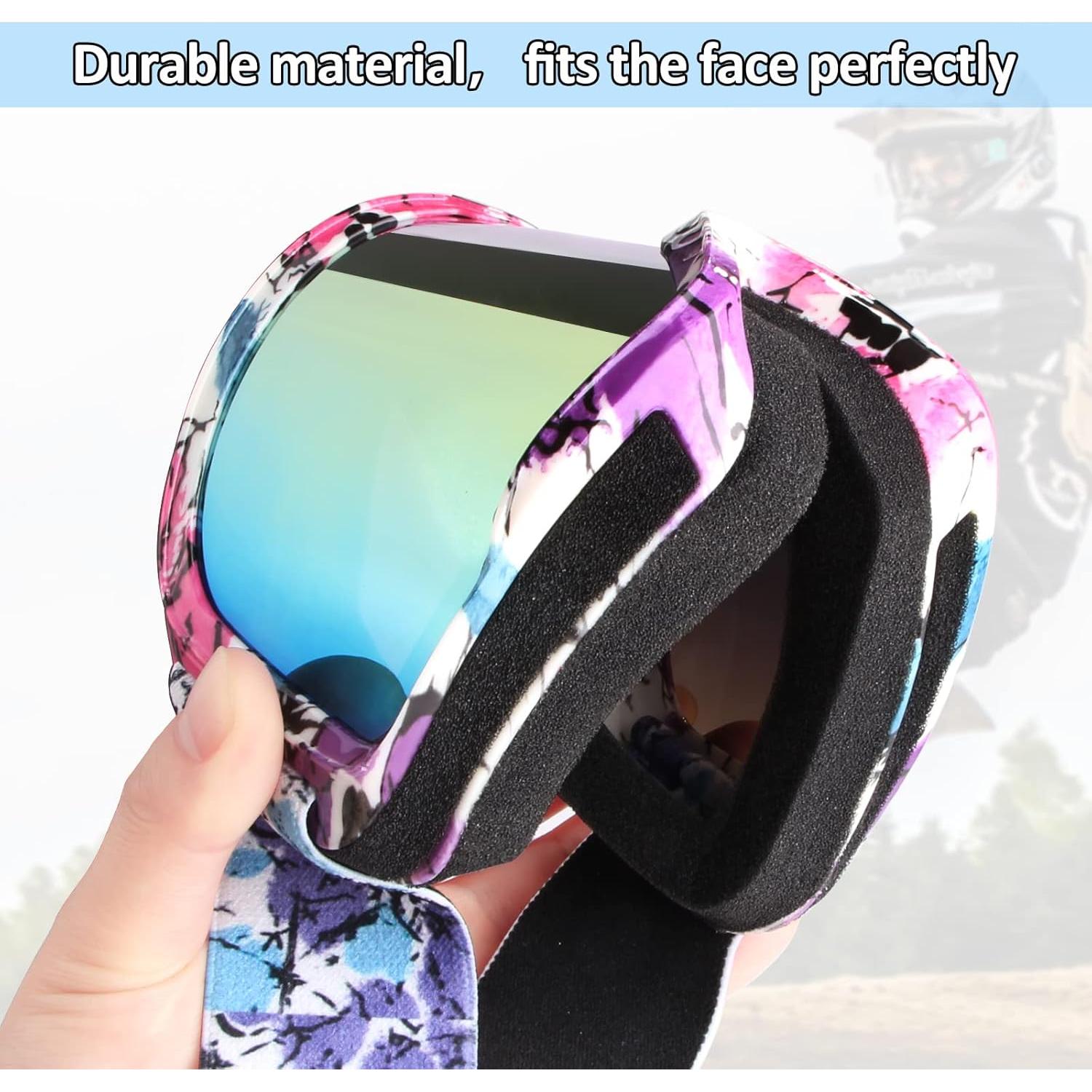 Gafas de Motocross LMAVAG GLAS-PIN UV400 Antirayaduras