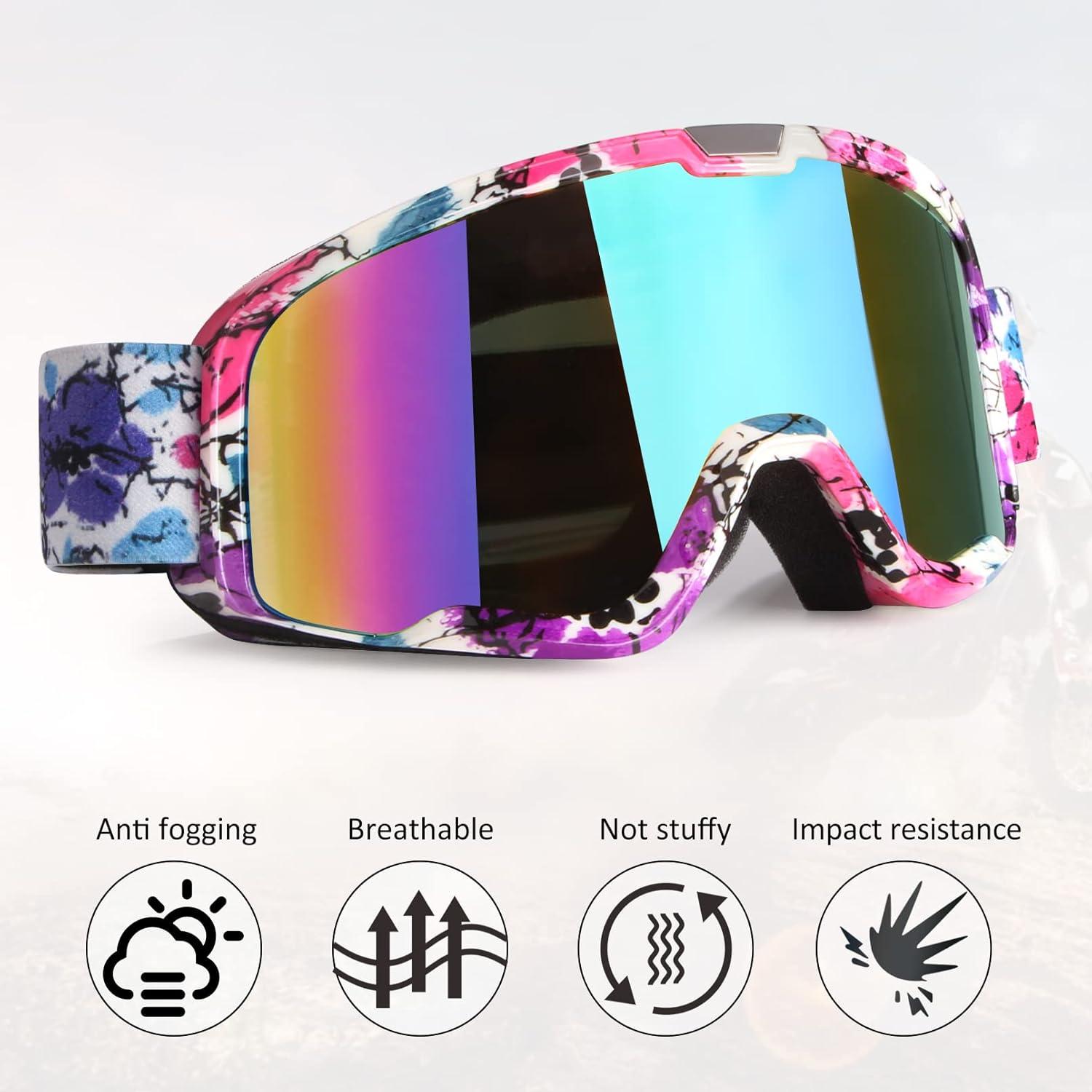 Gafas de Motocross LMAVAG GLAS-PIN UV400 Antirayaduras