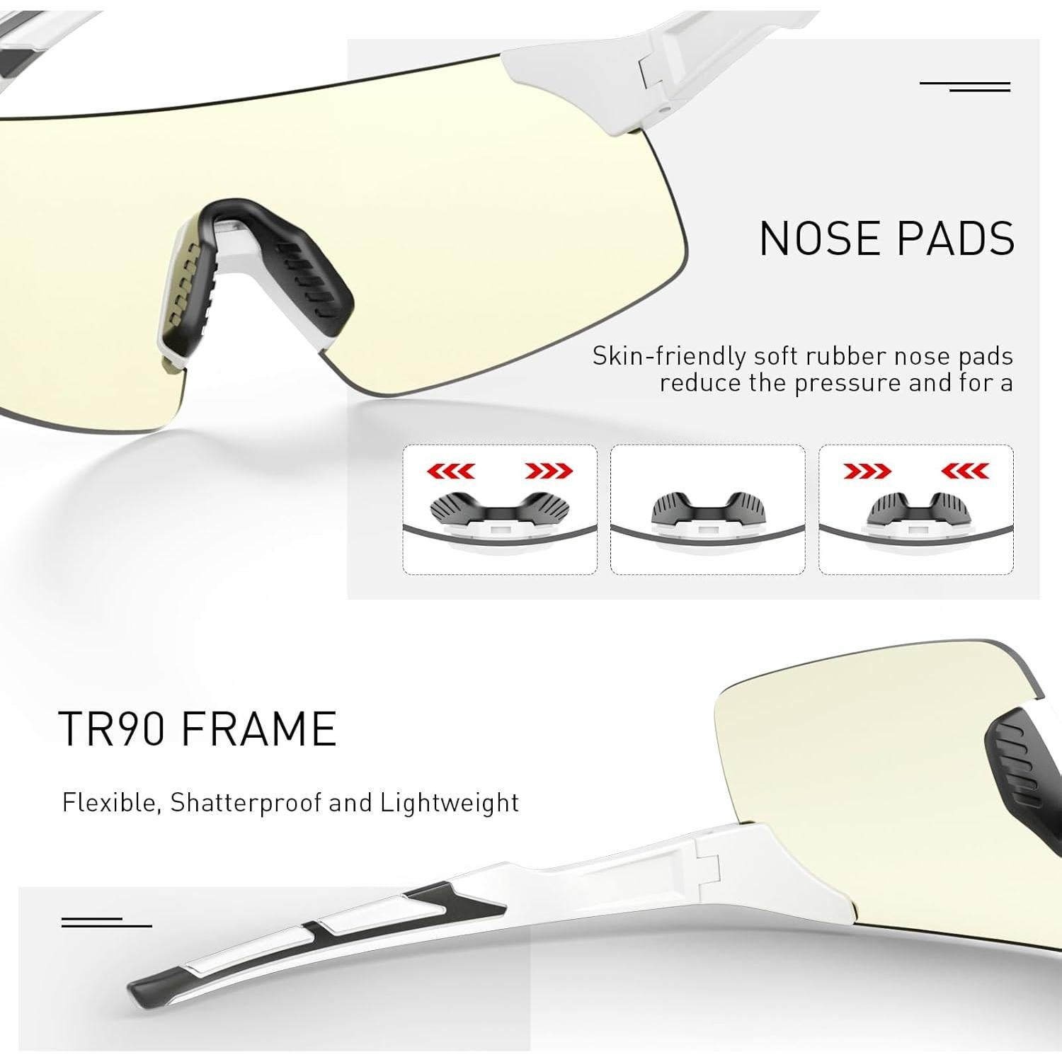 Gafas de Ciclismo Fotocromáticas SCVCN S142 UV400