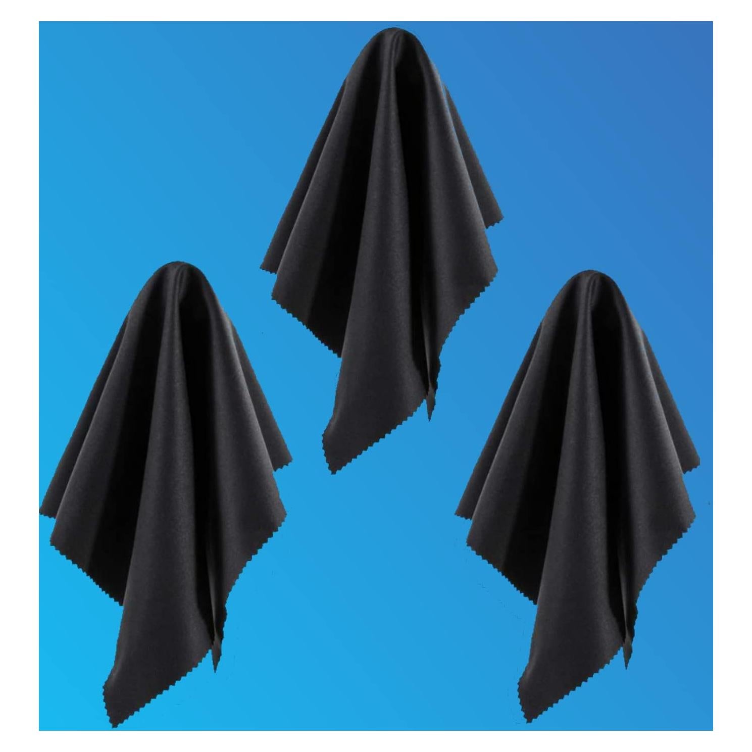 Paquete de 3 Paños de Microfibra 30x30 cm para Pantallas