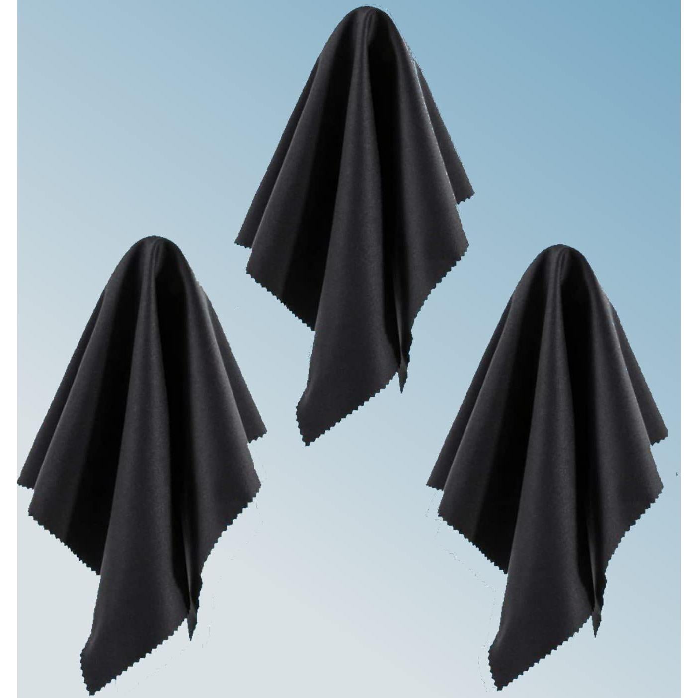 Paquete de 3 Paños de Microfibra 30x30 cm para Pantallas