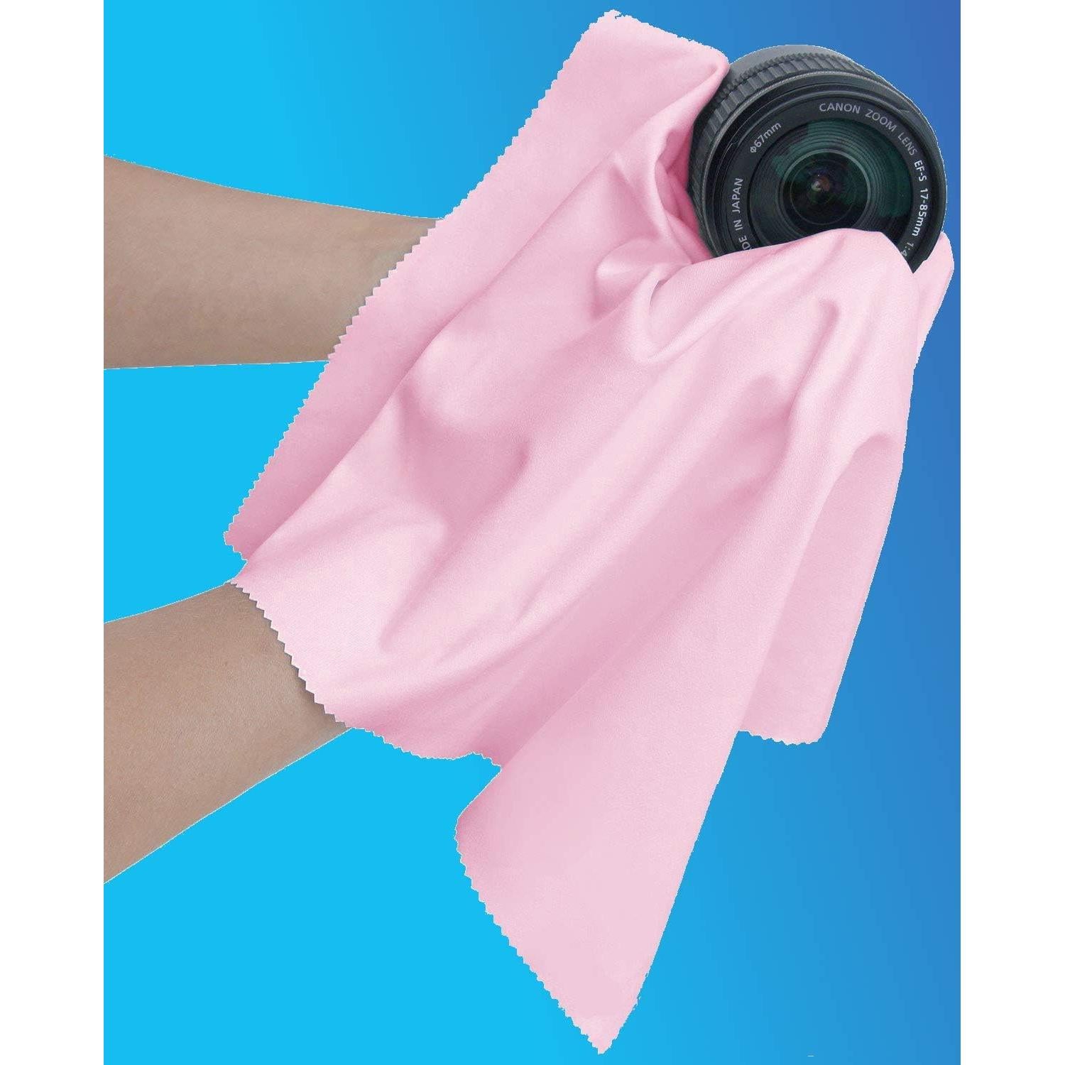 Paquete de 3 Paños Microfibra 30x30 cm para Limpieza