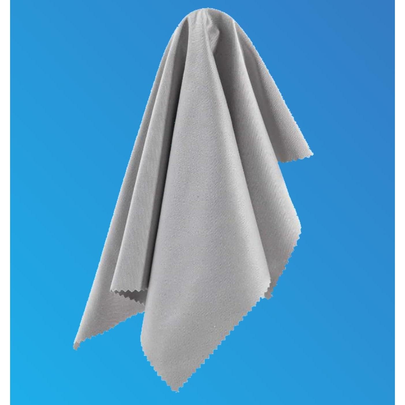 Paquete de 3 Paños Microfibra Gris Claro 30x30 cm