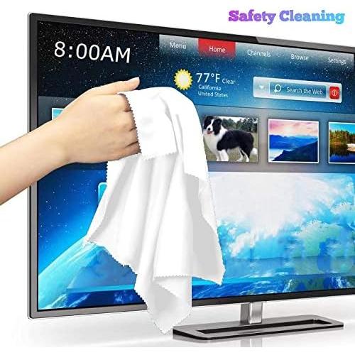 Paquete de 3 Paños Microfibra 30x30cm para Pantallas y Lentes