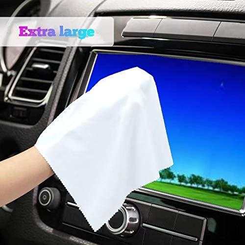 Paquete de 3 Paños Microfibra 30x30cm para Pantallas y Lentes