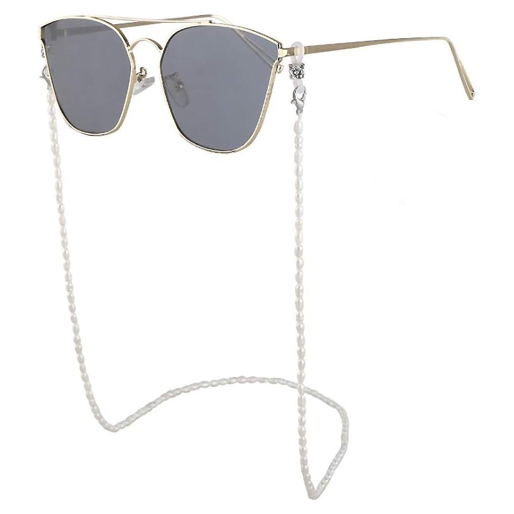 Soporte para Gafas de Sol con Perlas Naturales - Acrílico