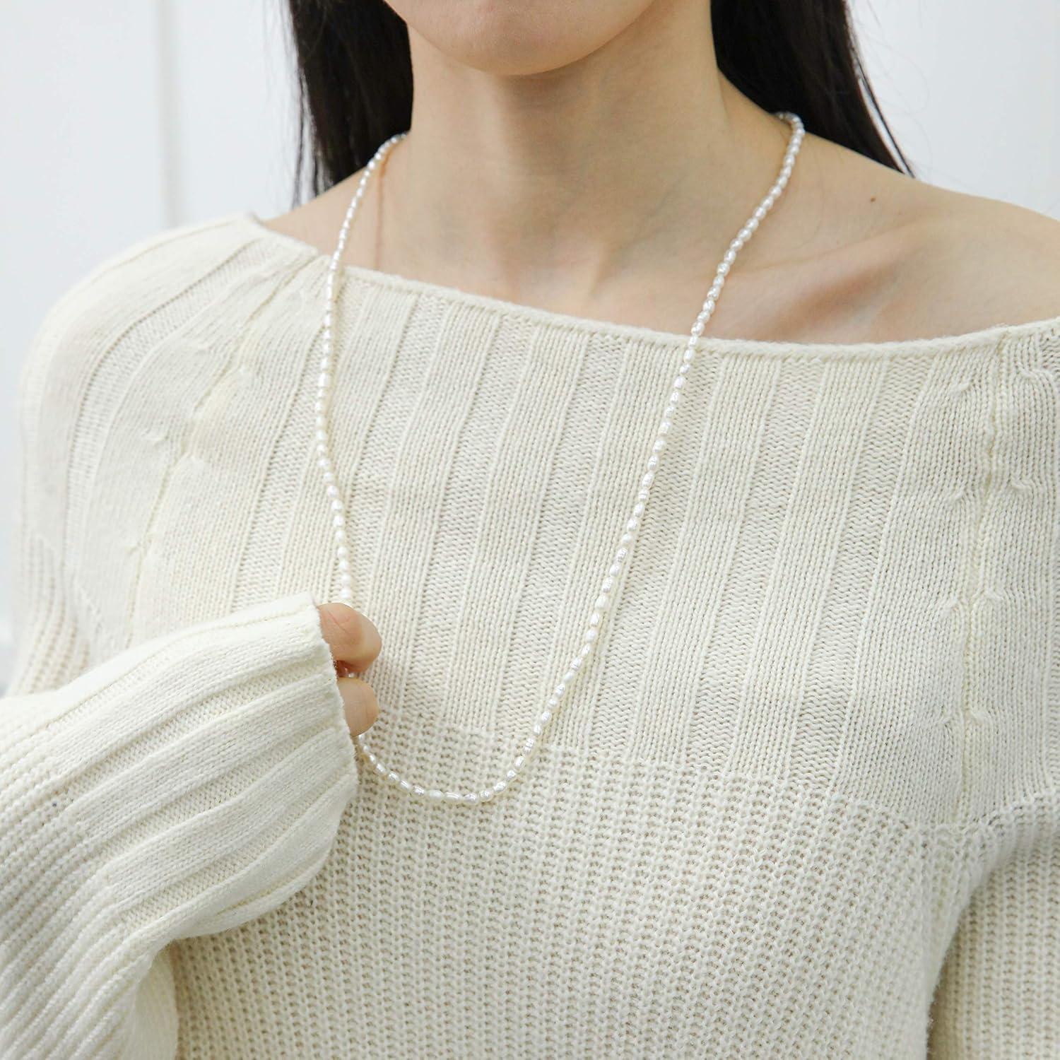 Soporte para Gafas de Sol con Perlas Naturales - Acrílico