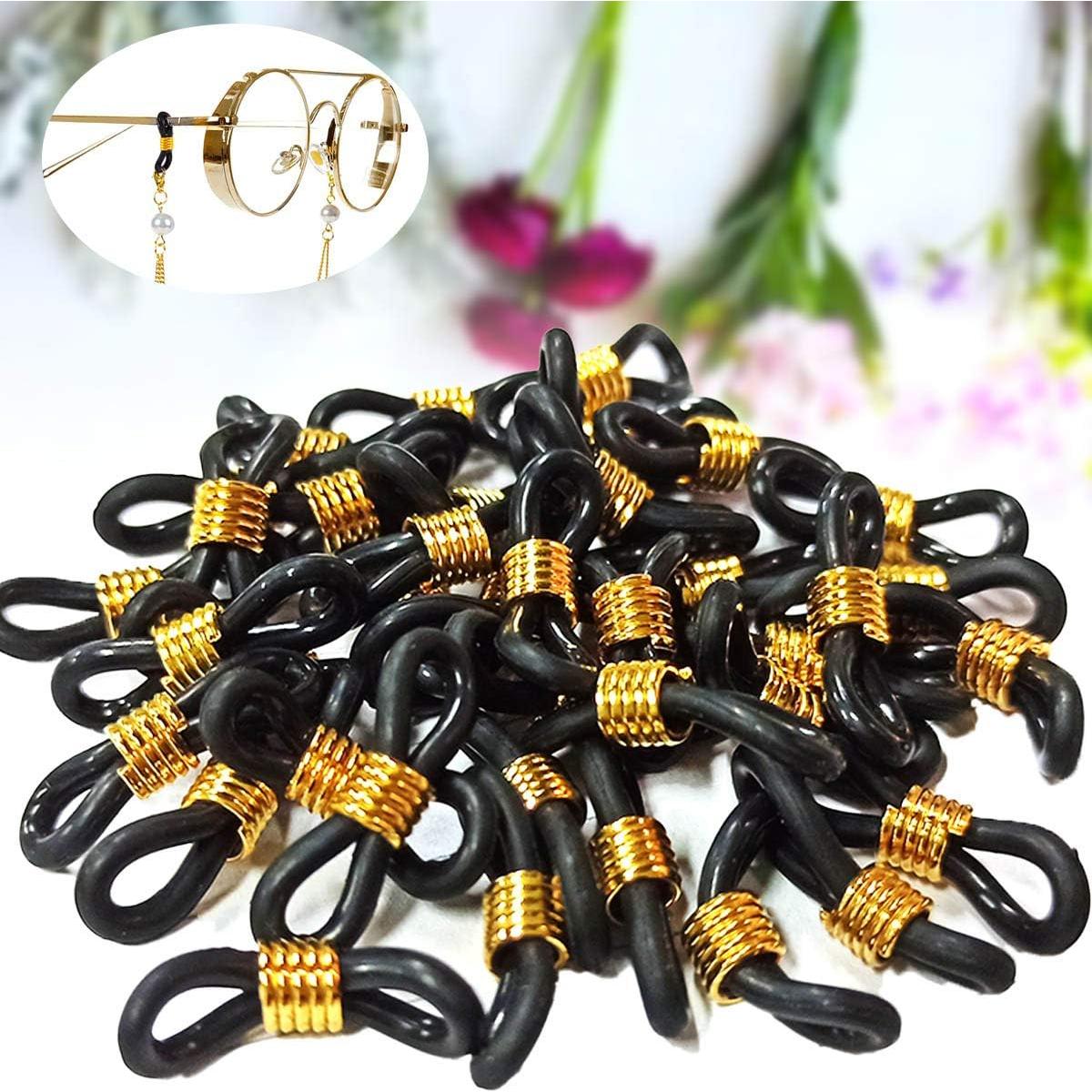 Conectores de Goma Ajustables TTSAM 40 Piezas para Gafas