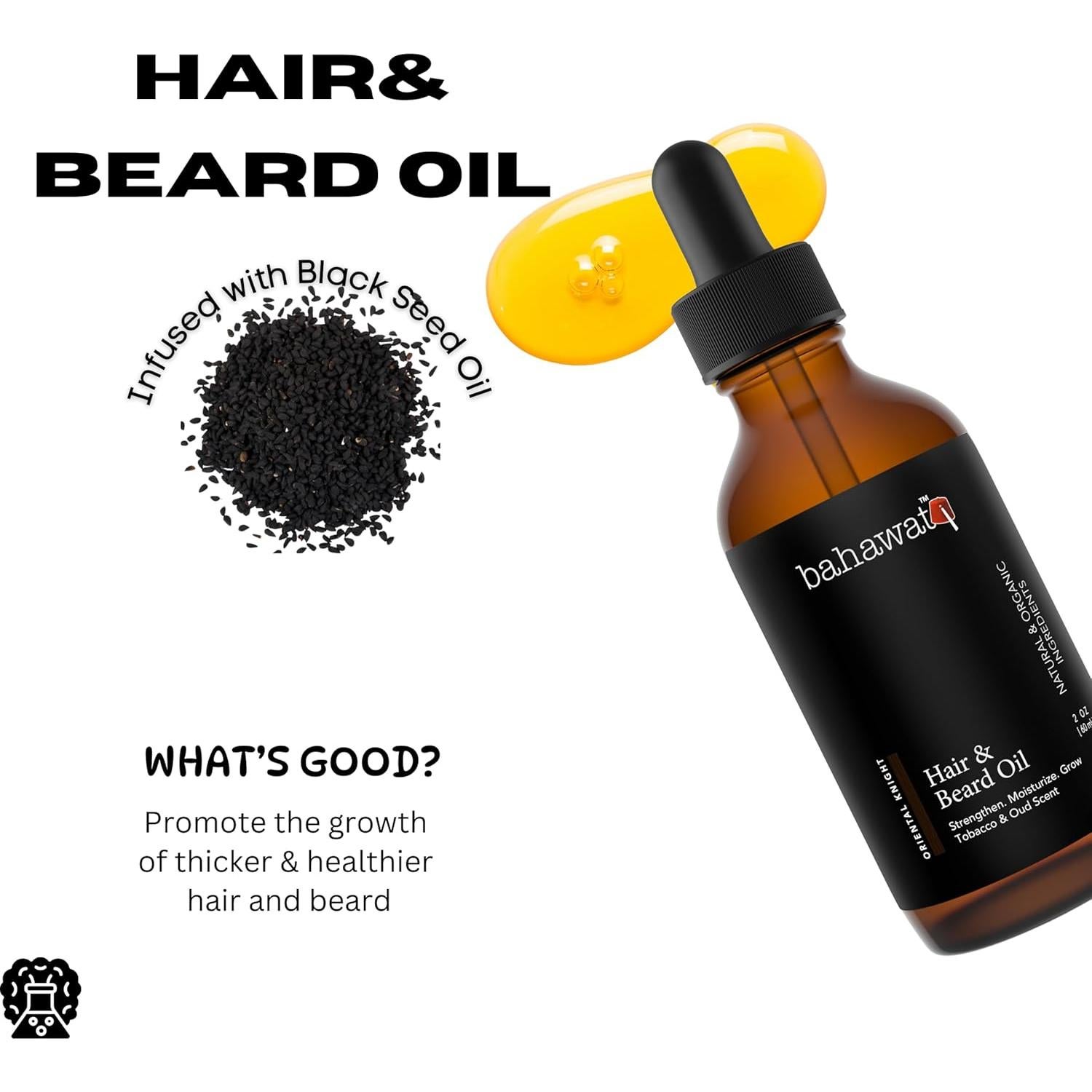 Acondicionador para Barba Bahawat 56,7 g - Tabaco y Oud