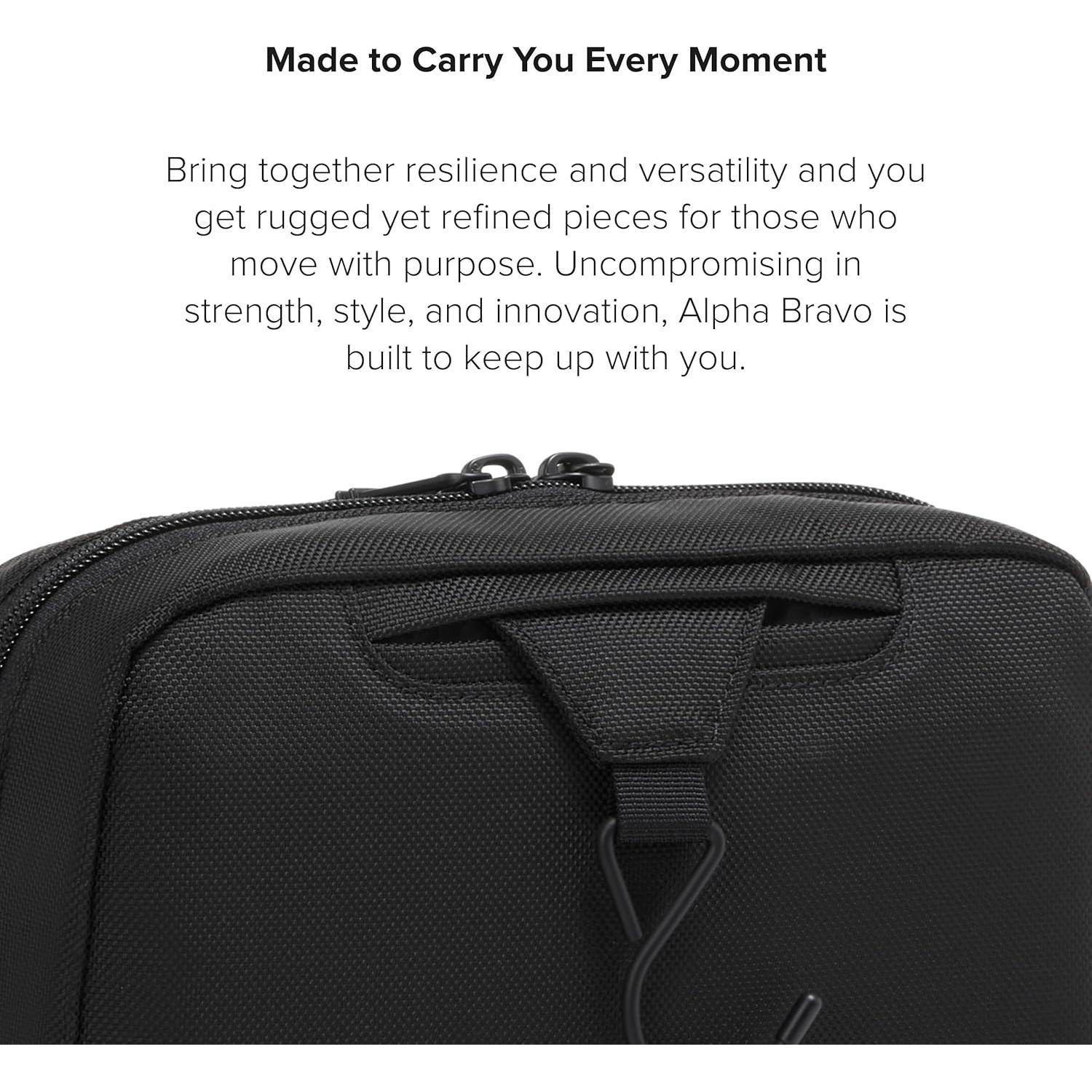 Kit de Viaje TUMI Alpha Bravo Response - Bolsa de Aseo Colgante - Negro