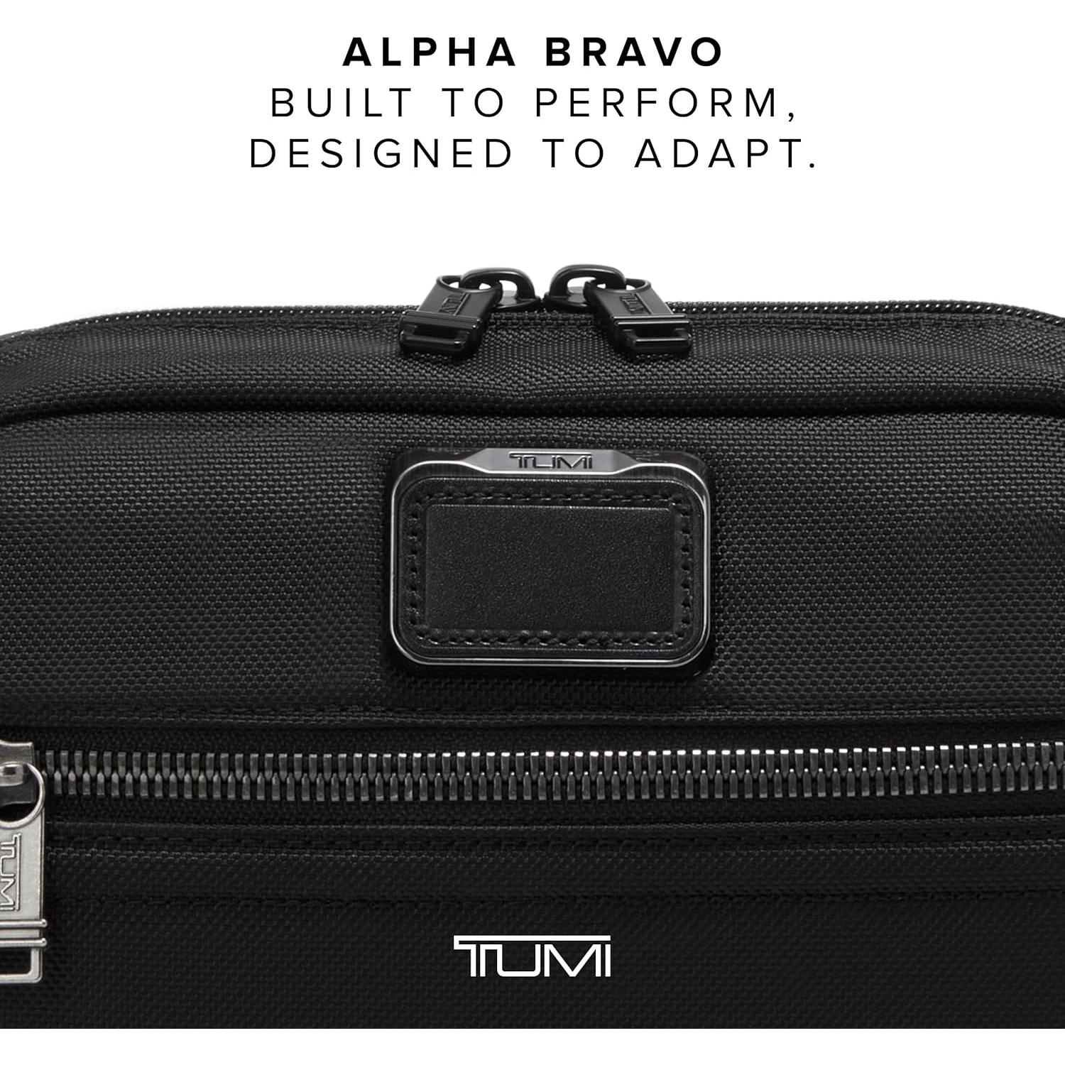 Kit de Viaje TUMI Alpha Bravo Response - Bolsa de Aseo Colgante - Negro