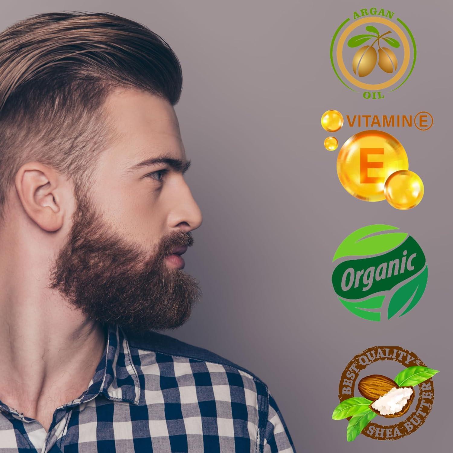 Kit de Cuidado de Barba Lovery 12 Piezas con Aceite y Jabón