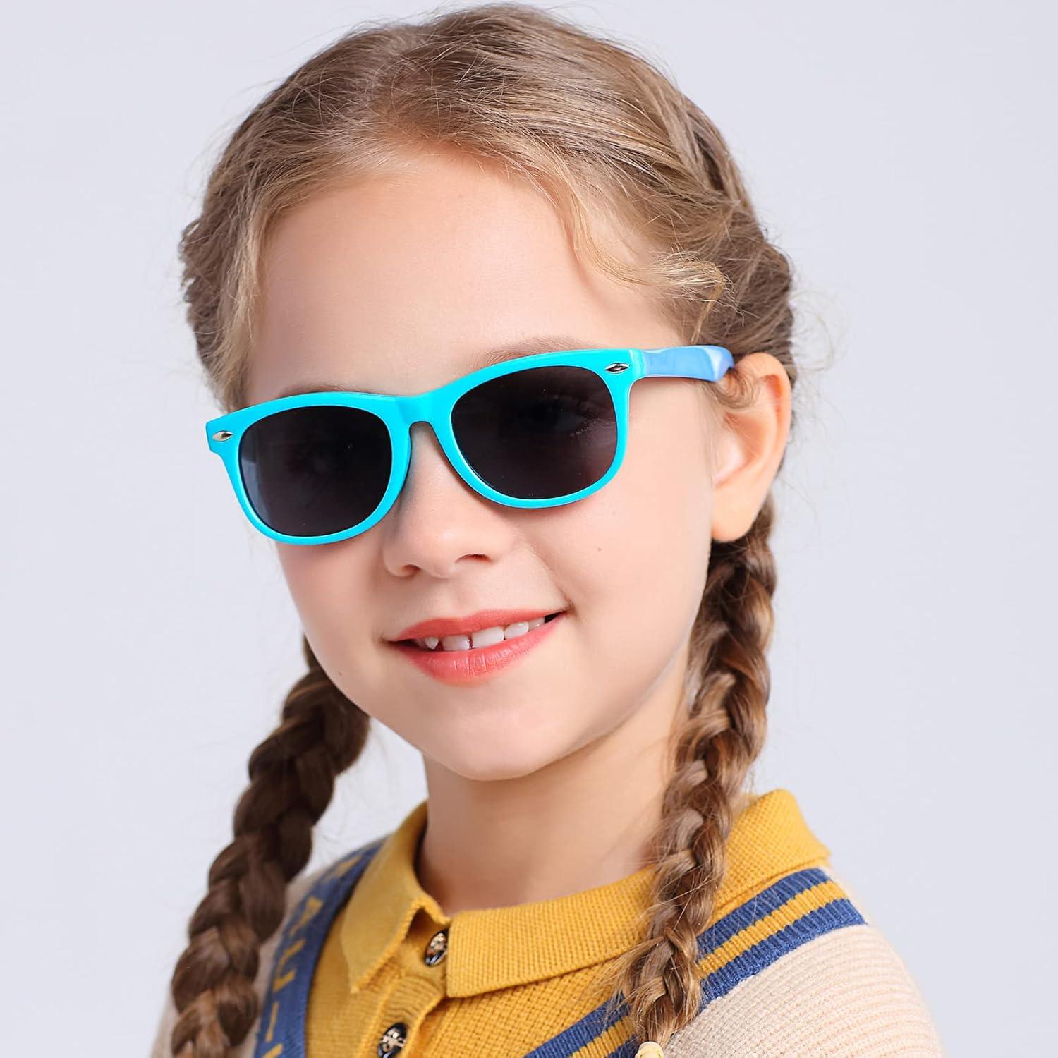 Paquete de 3 Gafas de Sol Polarizadas FANNYGO Niños 3-10 Años