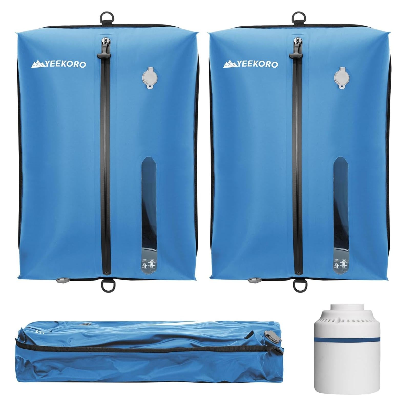 Bolsa de Vacío YEEKORO 2 PC Azul Impermeable Ahorra Espacio