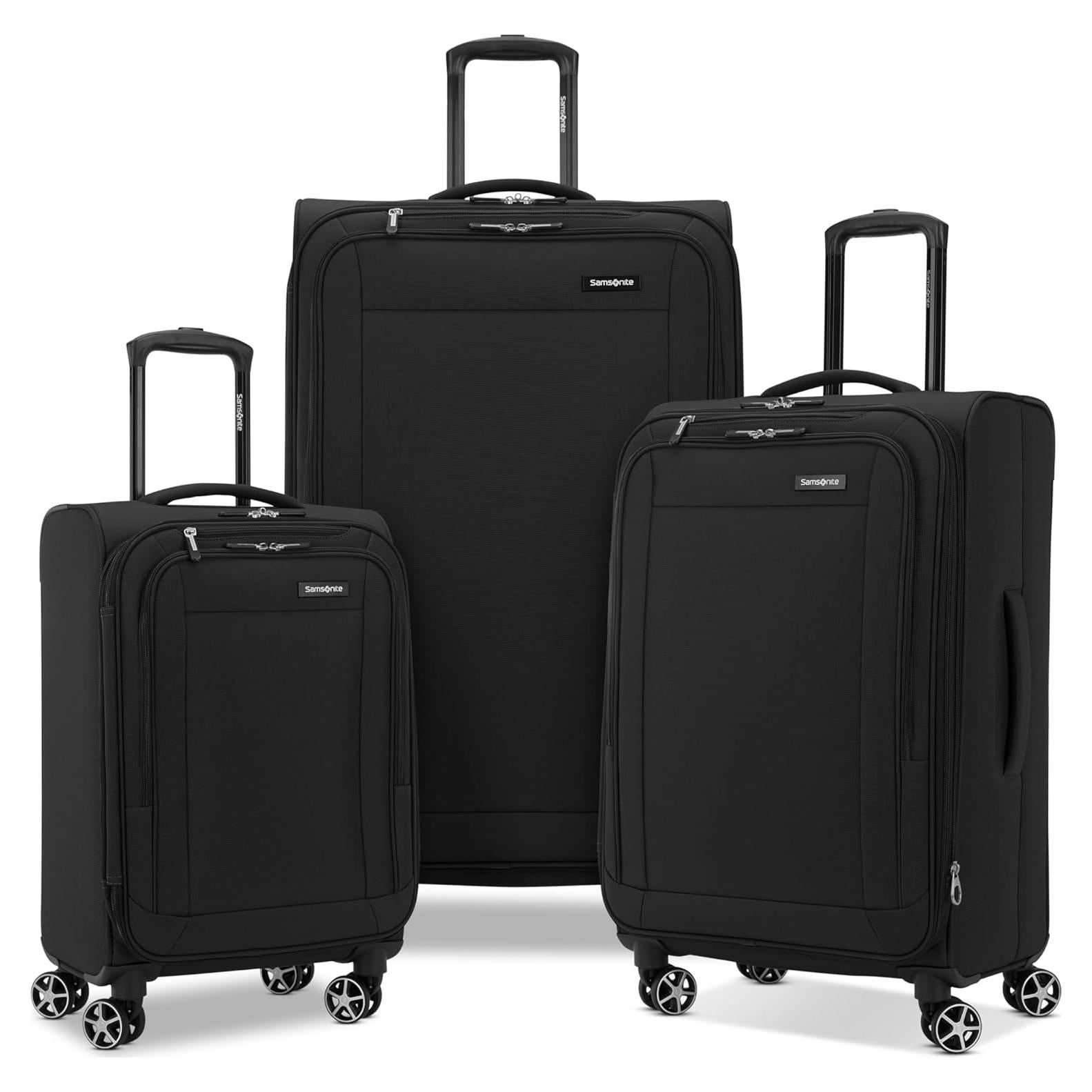 Juego de 3 Piezas Equipaje Expandible Samsonite Saire LTE Negro
