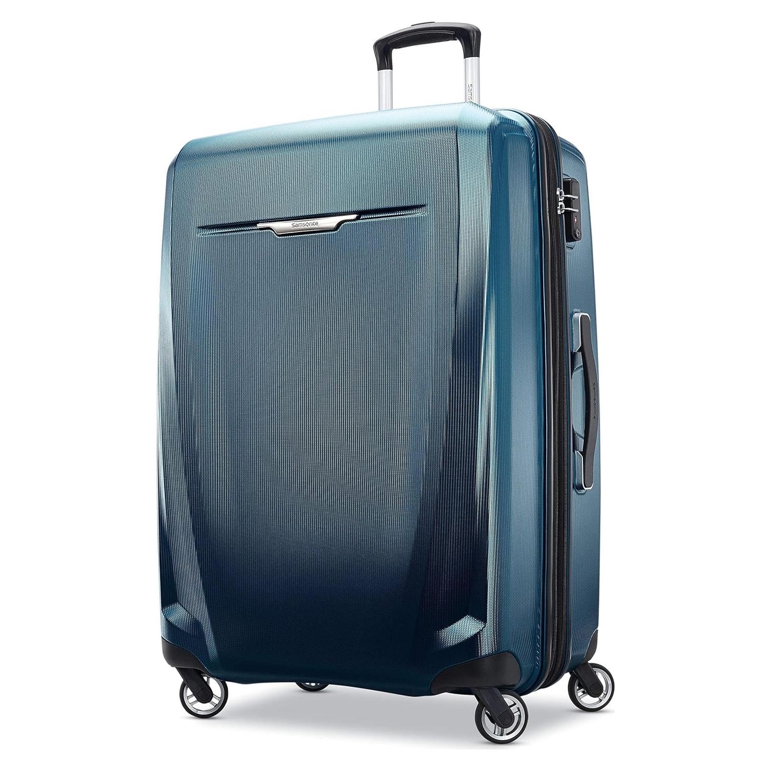 Maleta Dura Expandible Samsonite Winfield 3 DLX 71.1 cm Marino