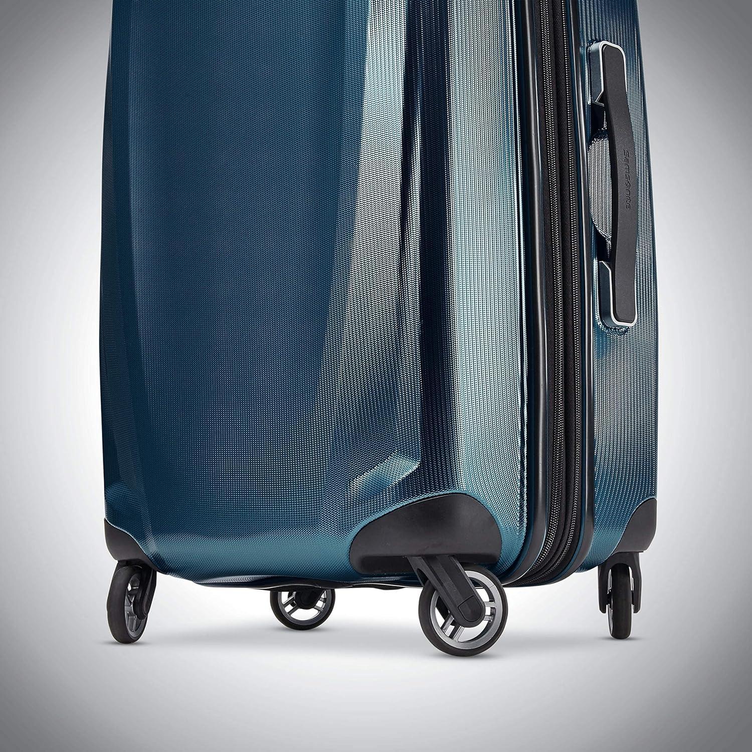 Maleta Dura Expandible Samsonite Winfield 3 DLX 71.1 cm Marino