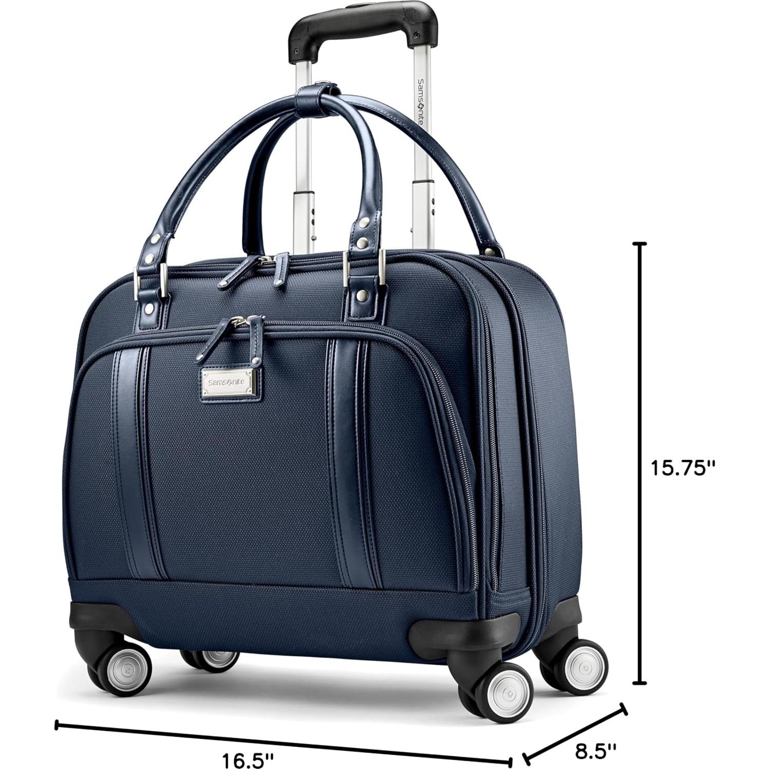 Maleta Spinner Samsonite Oficina Móvil Mujeres Azul Medianoche