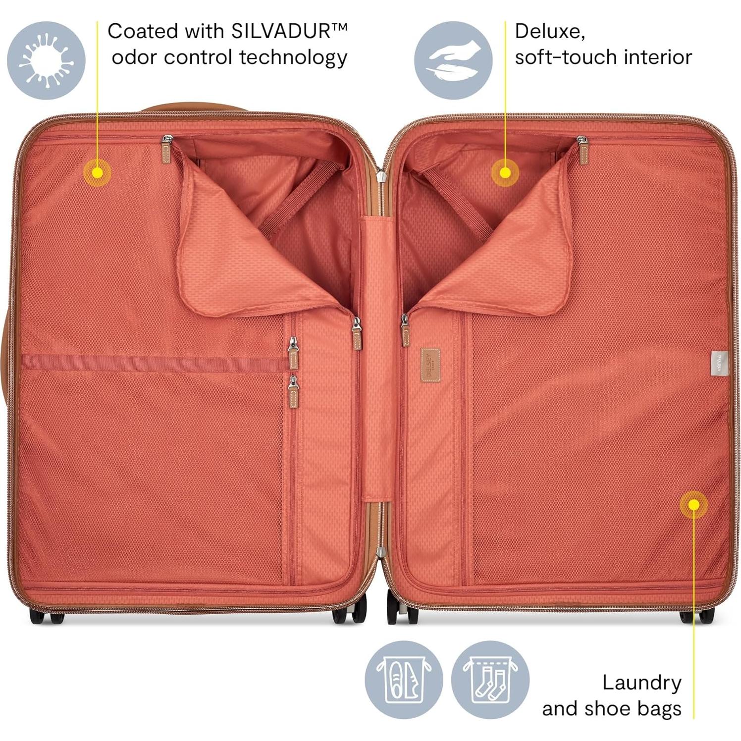 Maleta Delsey Chatelet Air 2.0 Dura 66 cm Angora