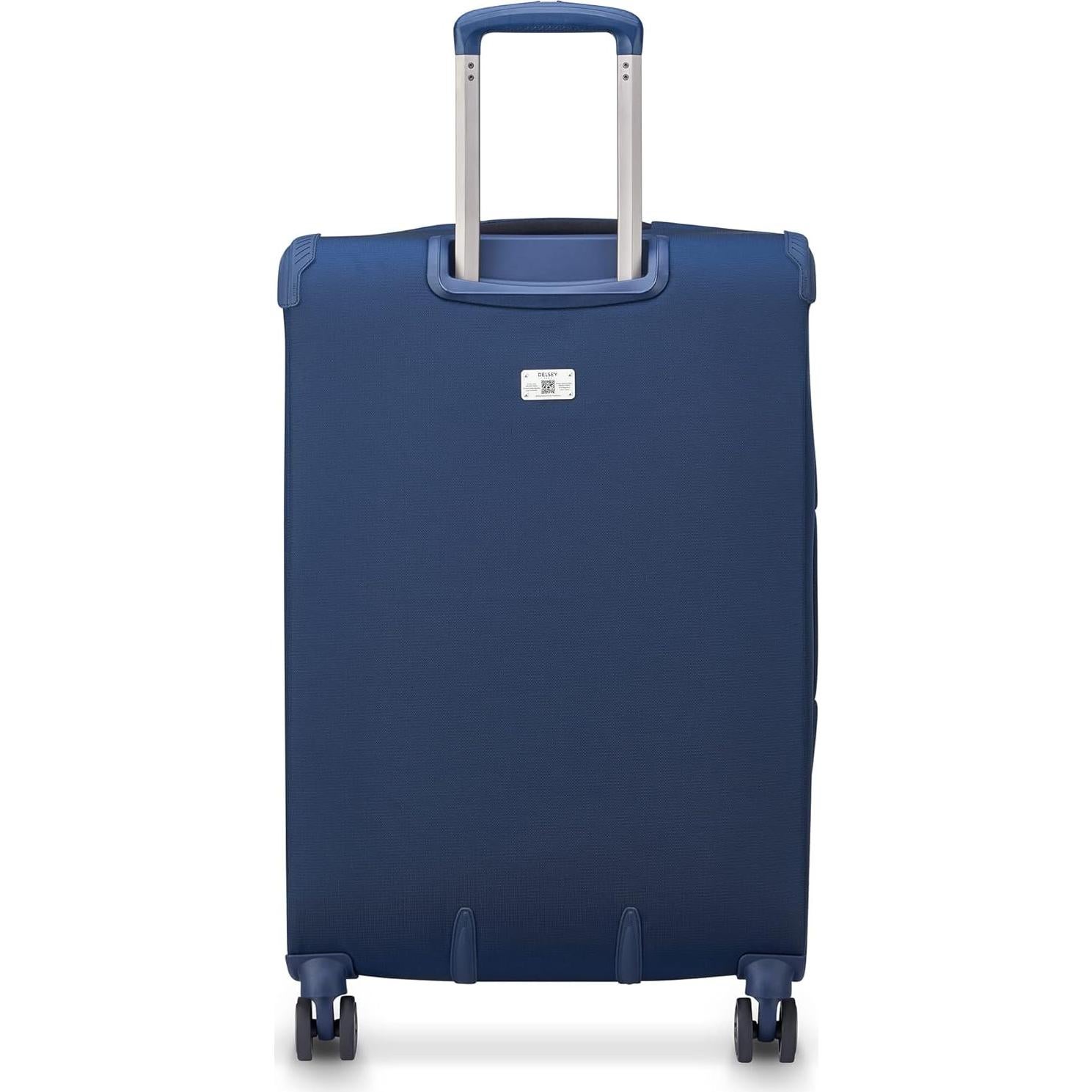 Equipaje Expandible Delsey Helium DLX 71.1 cm Azul Marino