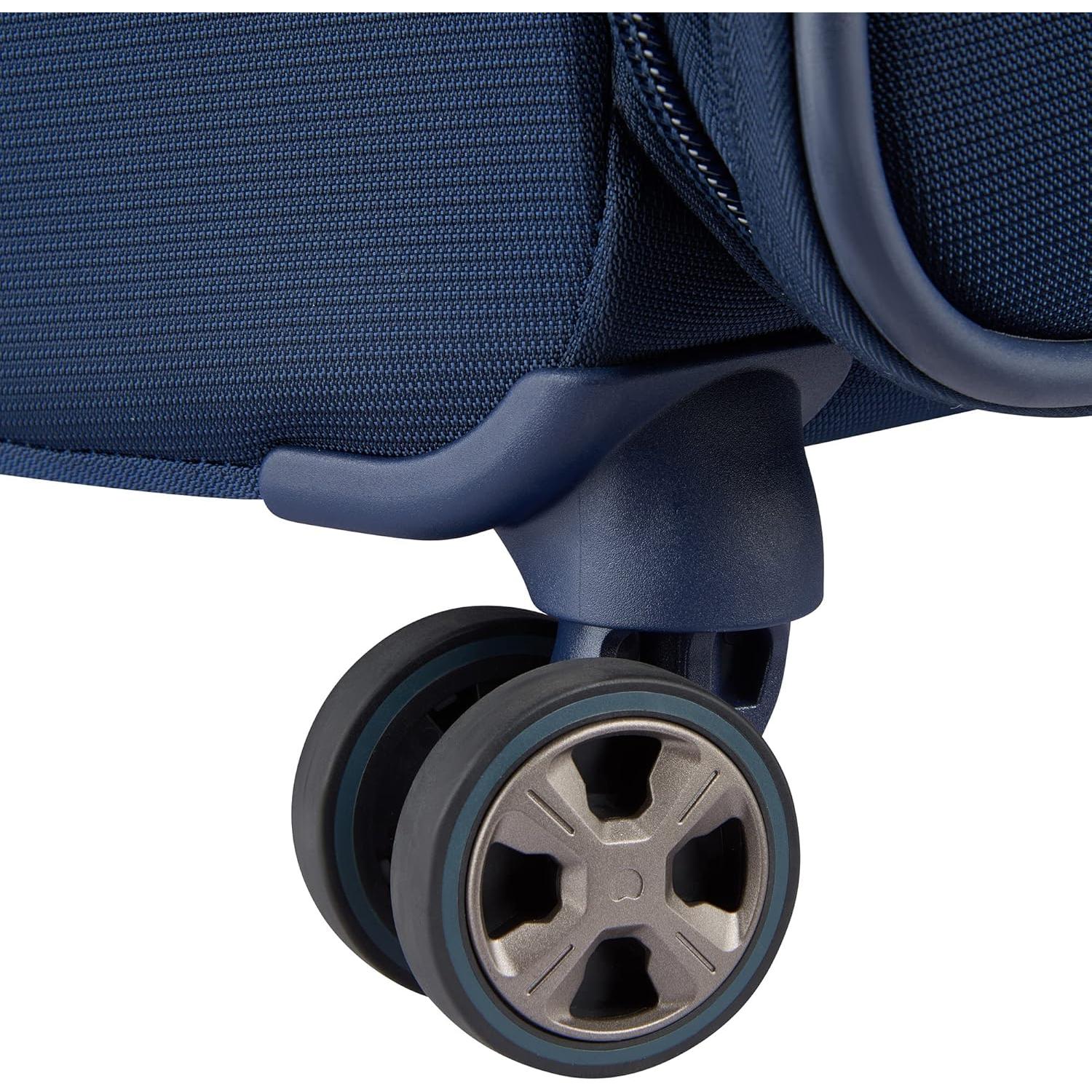 Equipaje Expandible Delsey Helium DLX 71.1 cm Azul Marino