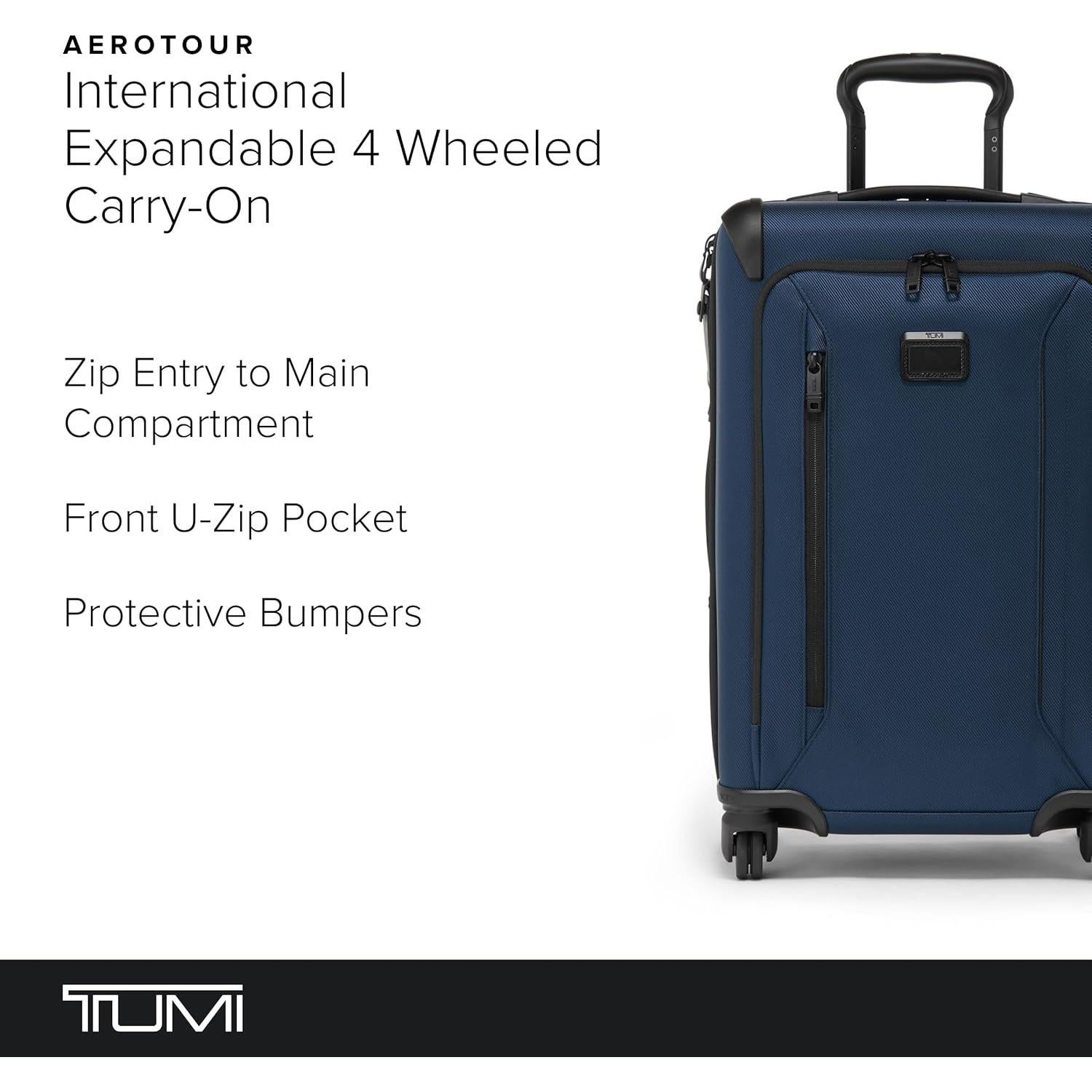 Maleta Expandible TUMI Aerotour 55.2 cm Azul Marino