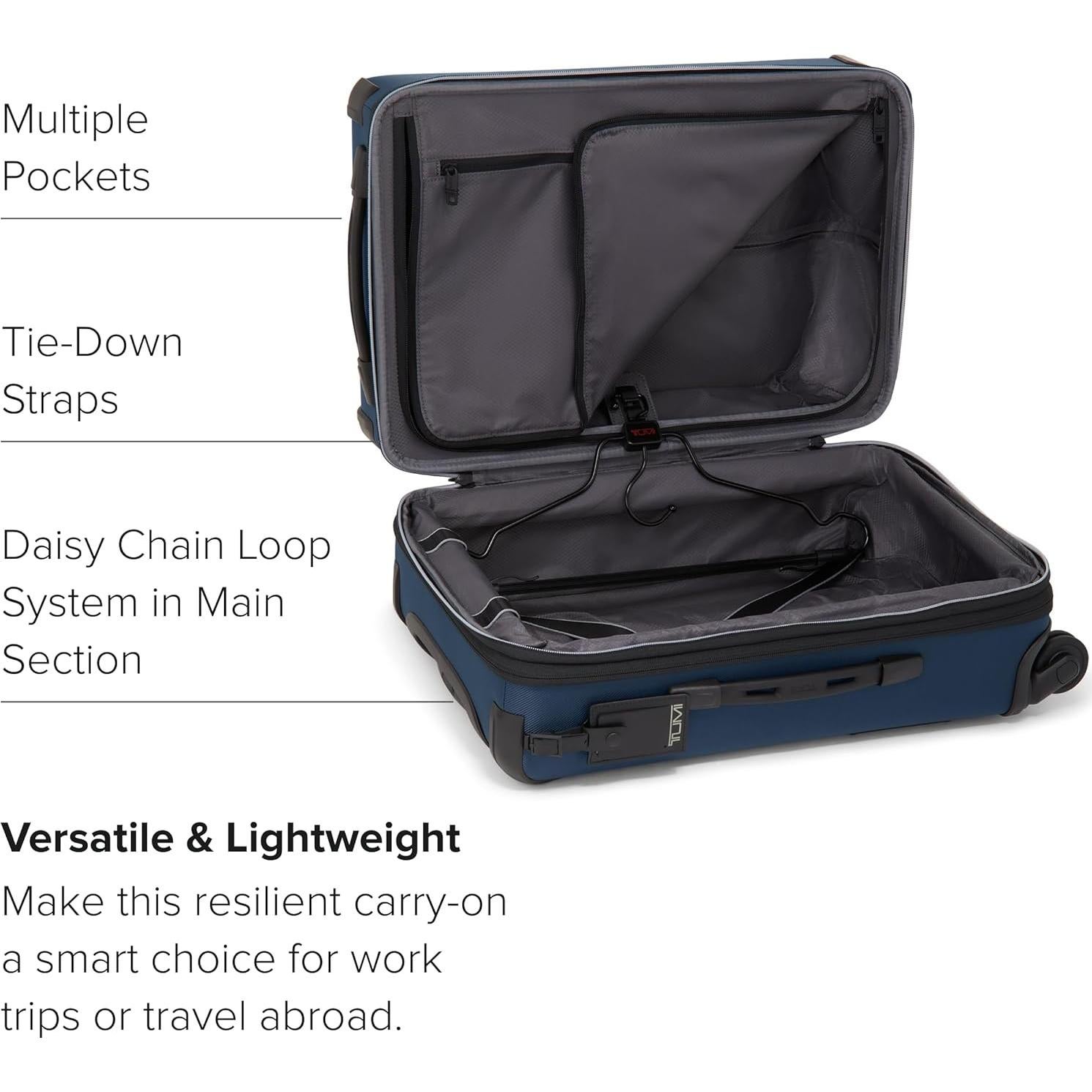 Maleta Expandible TUMI Aerotour 55.2 cm Azul Marino