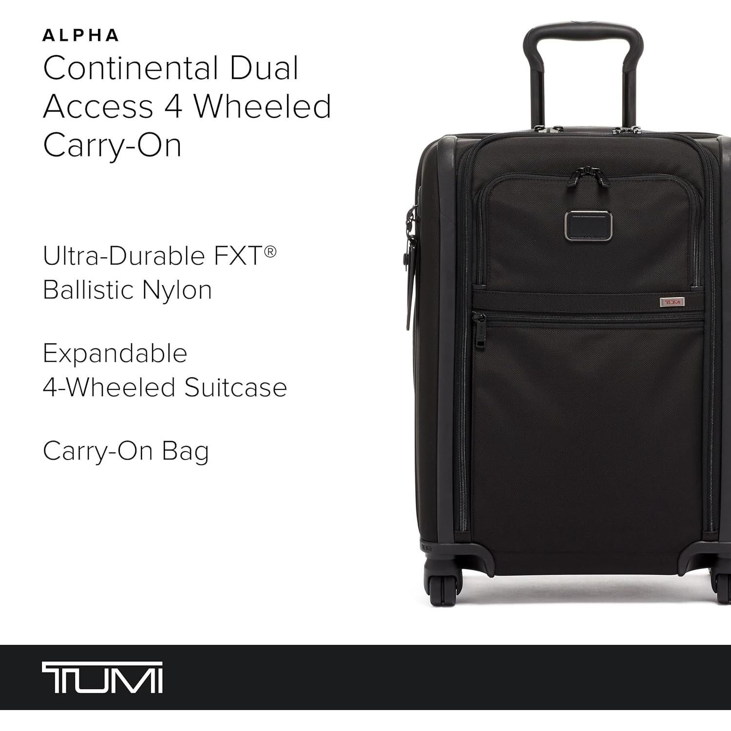 Maleta Rodante TUMI Alpha Continental Acceso Dual 40.7cm