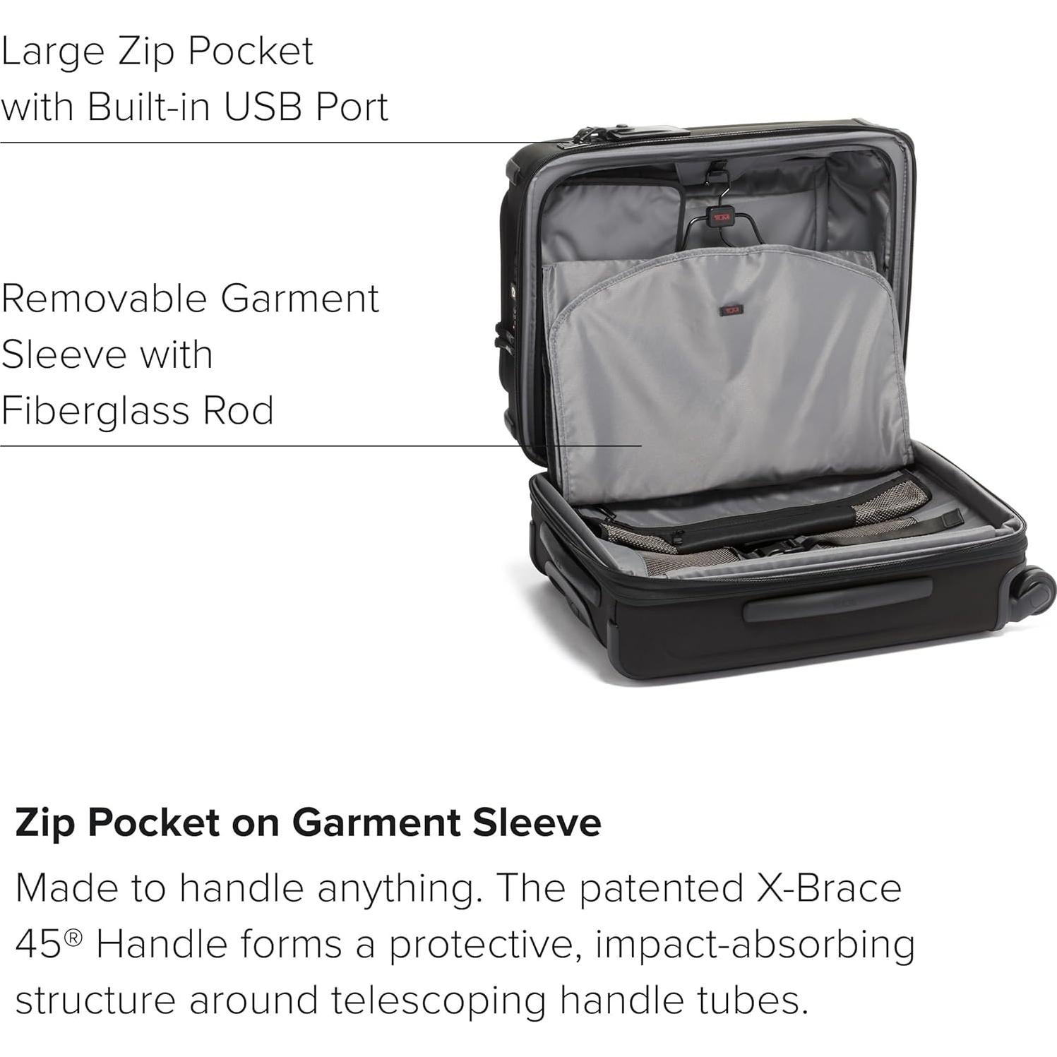 Maleta Rodante TUMI Alpha Continental Acceso Dual 40.7cm