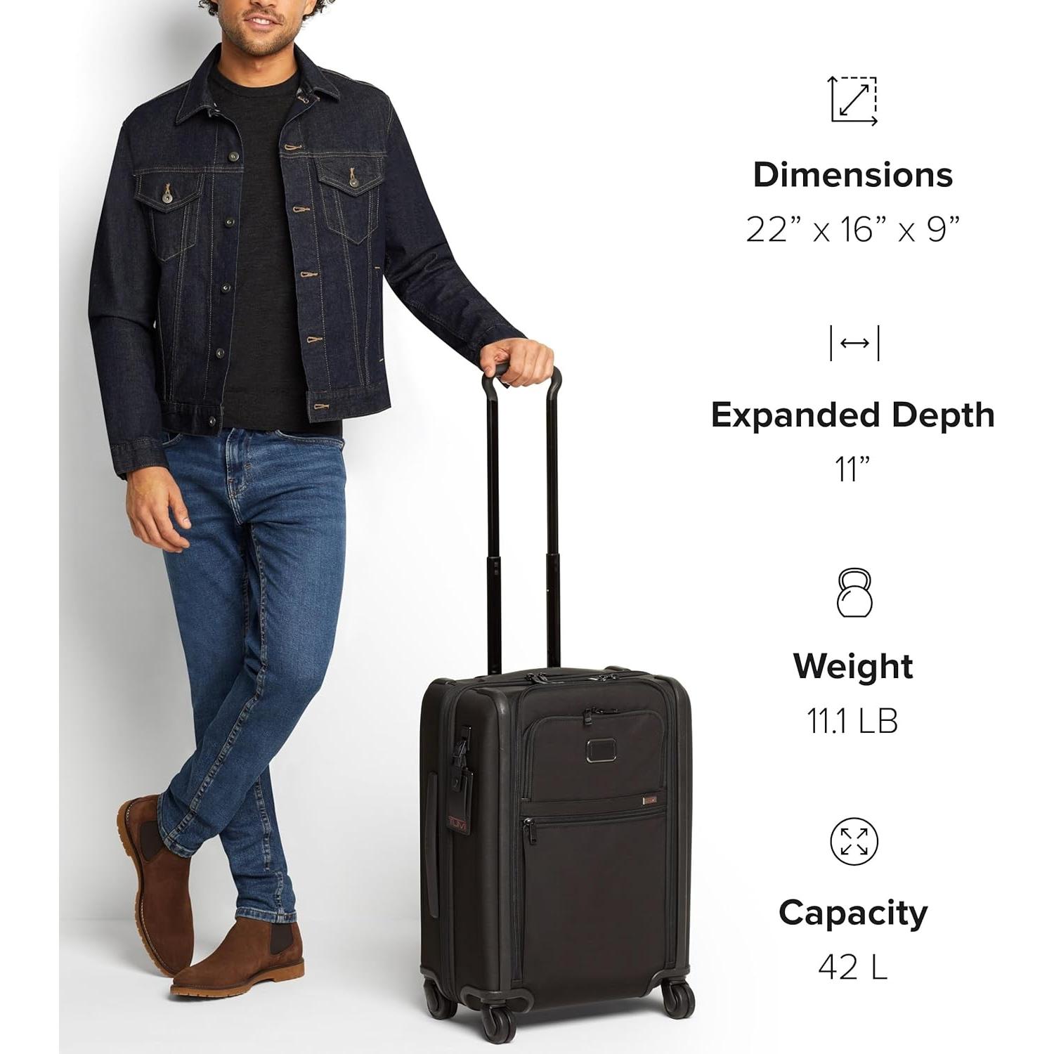 Maleta Rodante TUMI Alpha Continental Acceso Dual 40.7cm