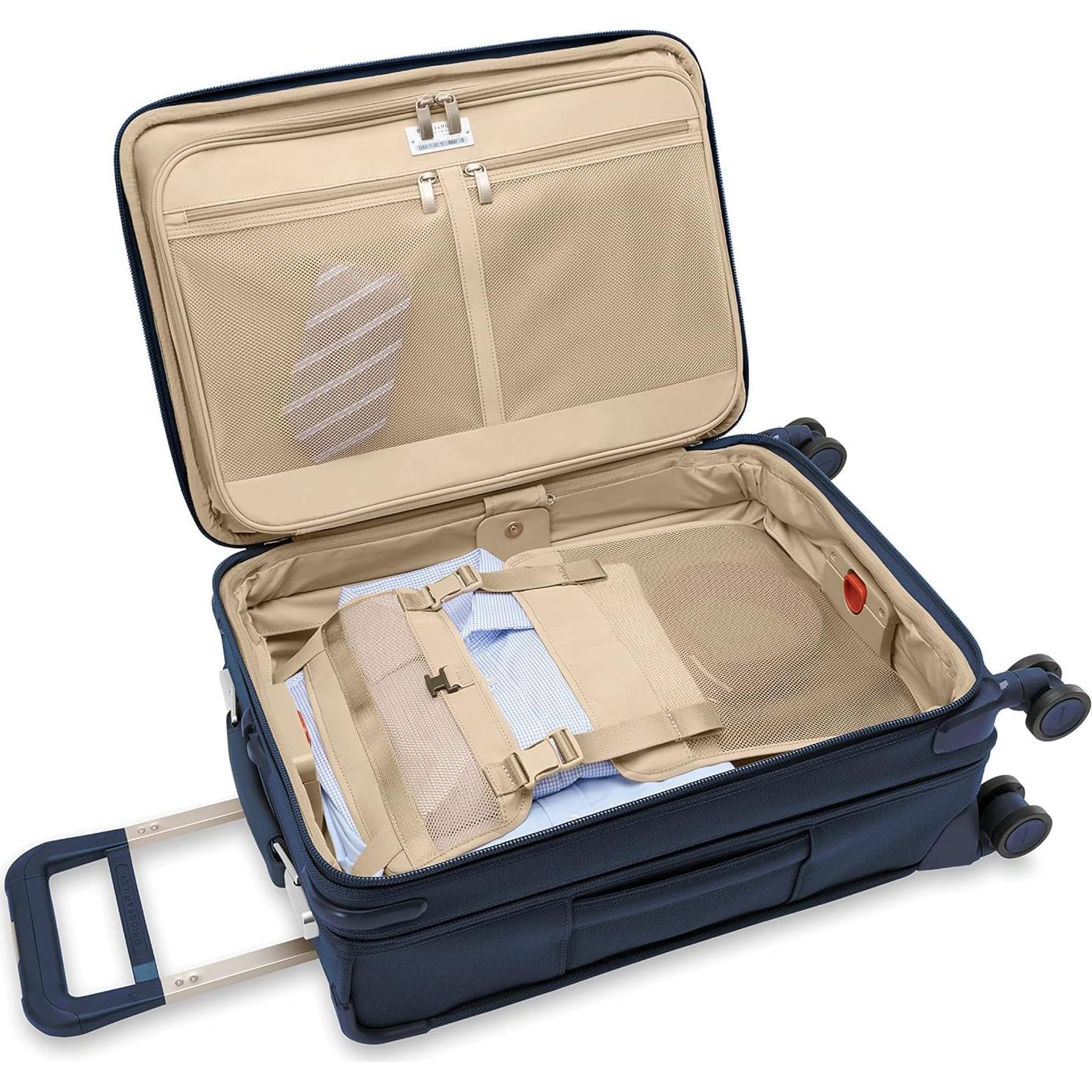 Maleta de Mano Expandible Briggs & Riley 22" Marino