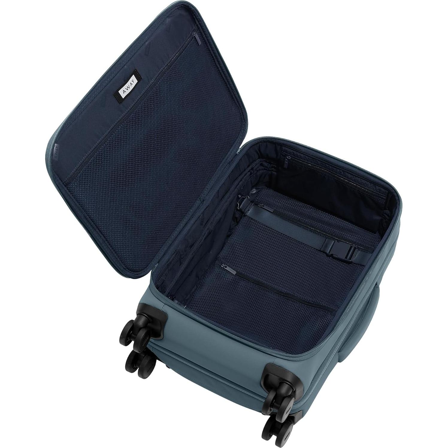 Maleta de Mano Away 22" Expandible Nylon Azul Costa